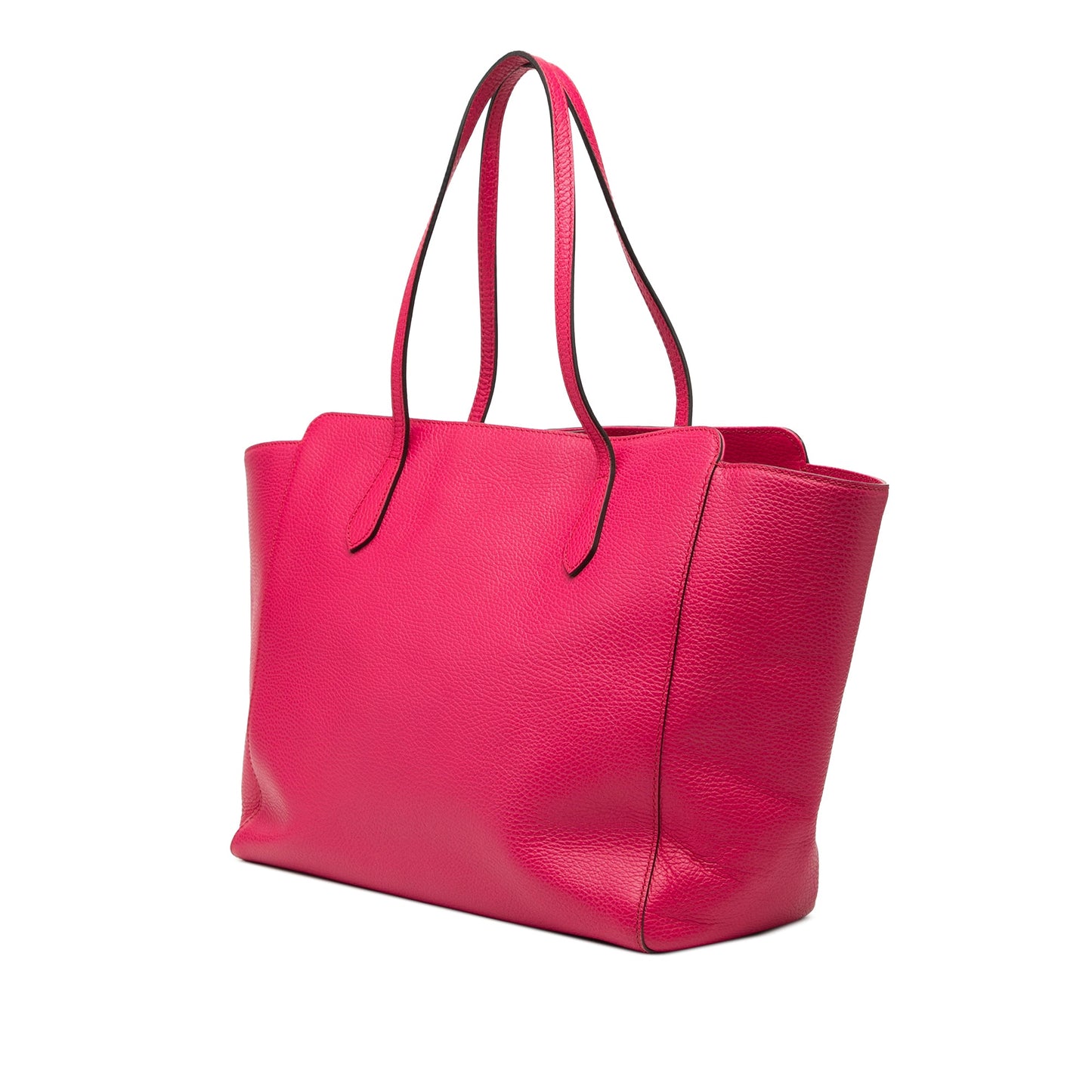 Gucci Medium Leather Swing Tote