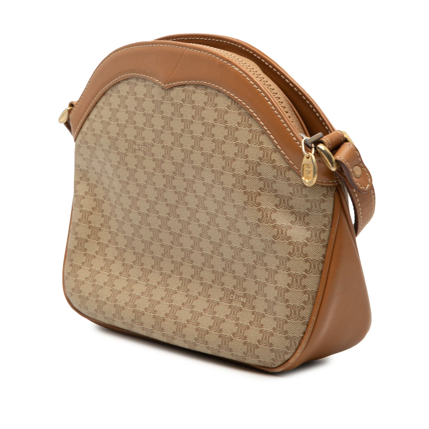 Celine Macadam Coated Canvas Crossbody