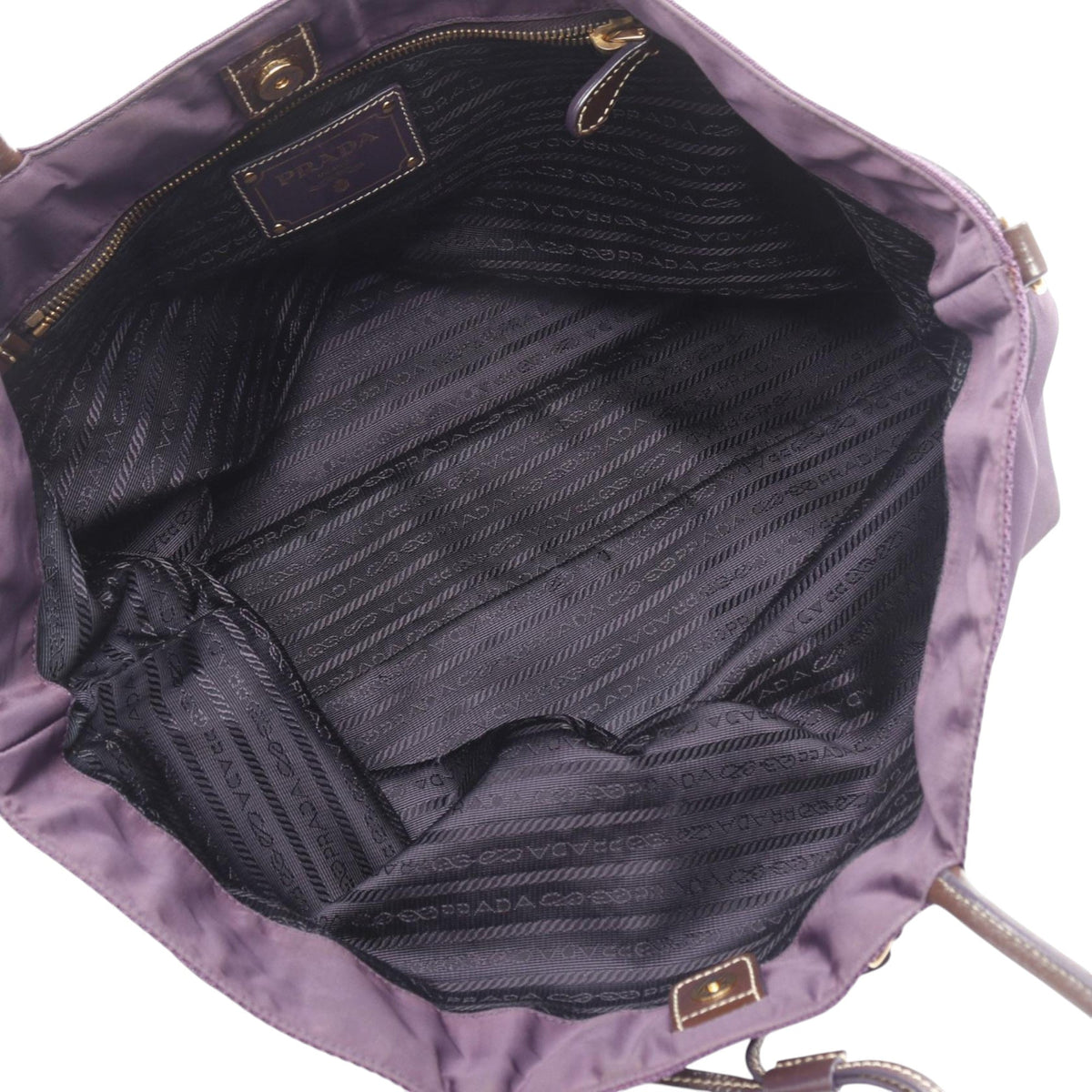 Prada Re-Nylon Jacquard Tote