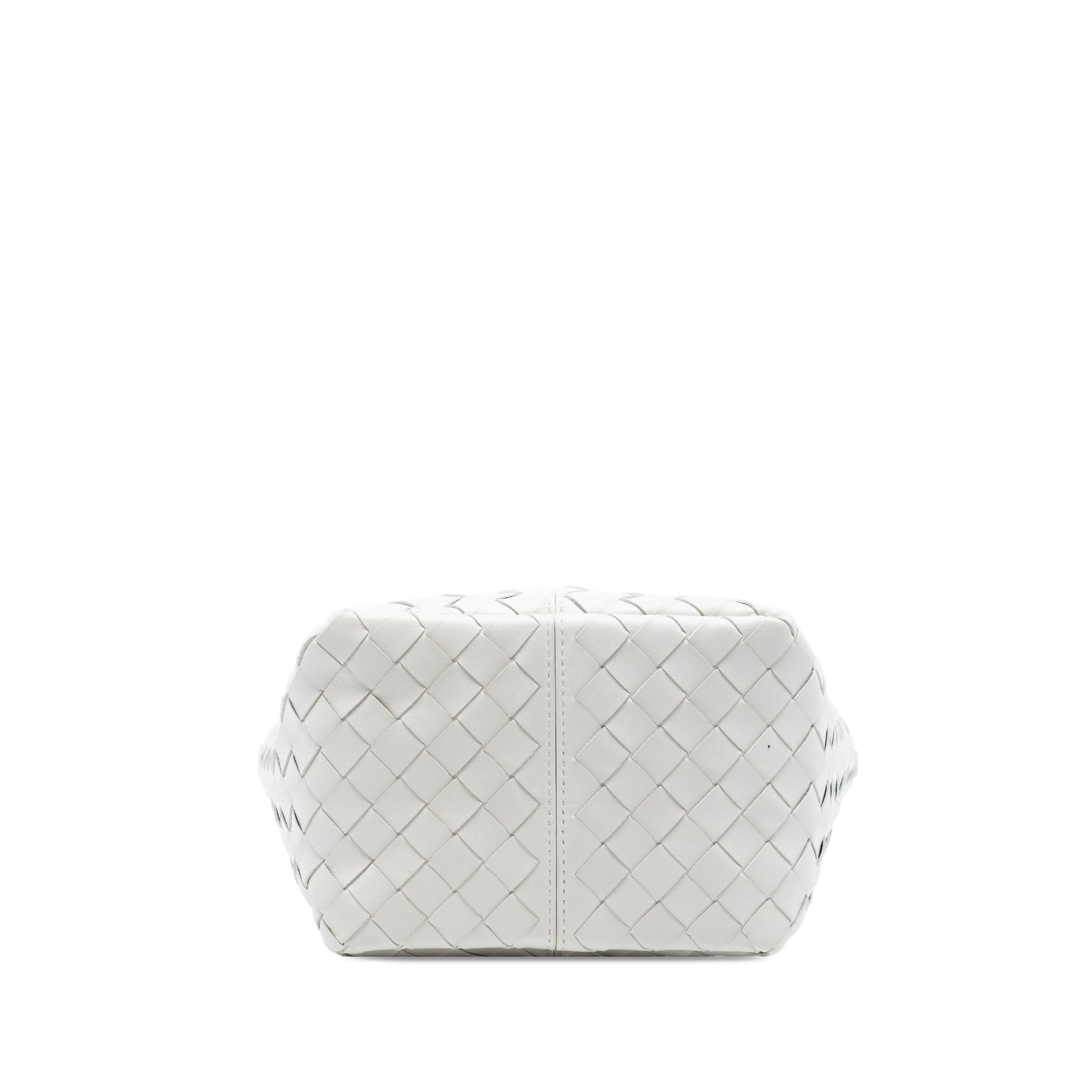 Bottega Veneta Small Nappa Intrecciato Flip Flap Tote