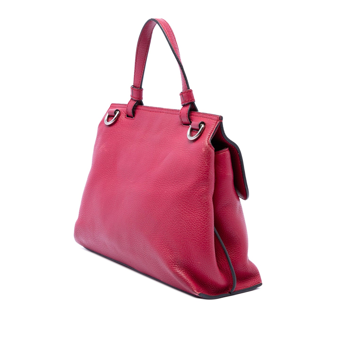 Gucci Small Calfskin Bamboo Daily Satchel
