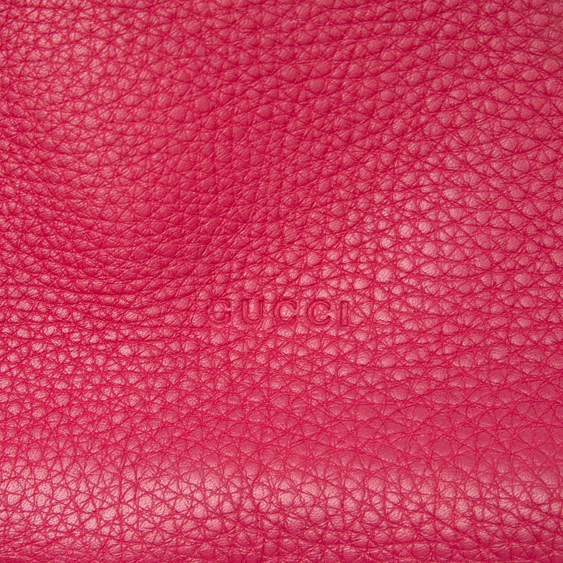 Gucci Small Calfskin Bamboo Daily Satchel