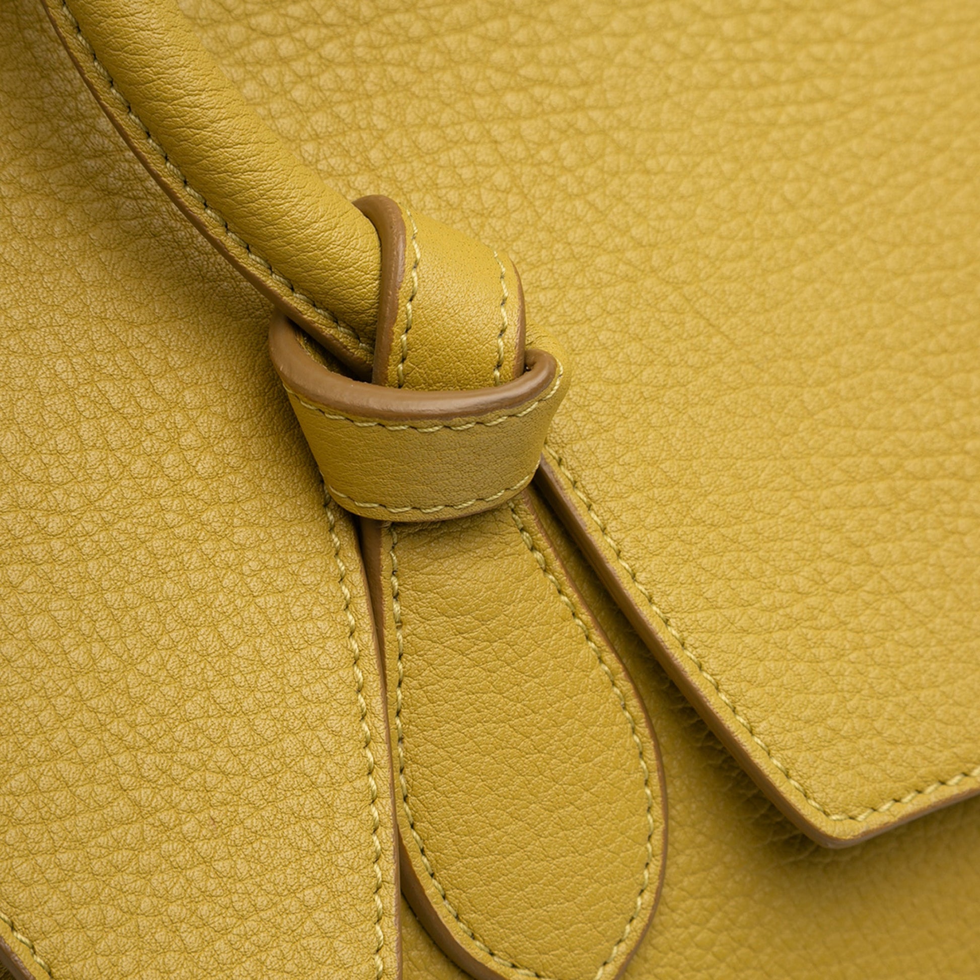 Celine Small Grained Calfskin Tie Knot Handbag