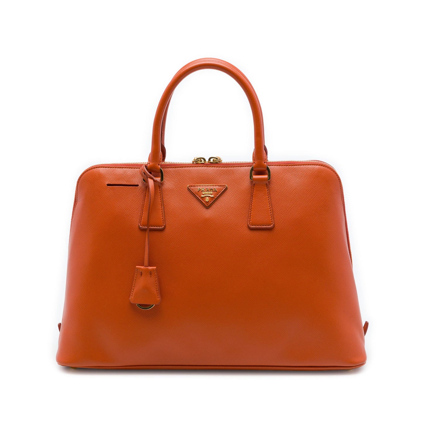 Prada Large Saffiano Lux Promenade Satchel