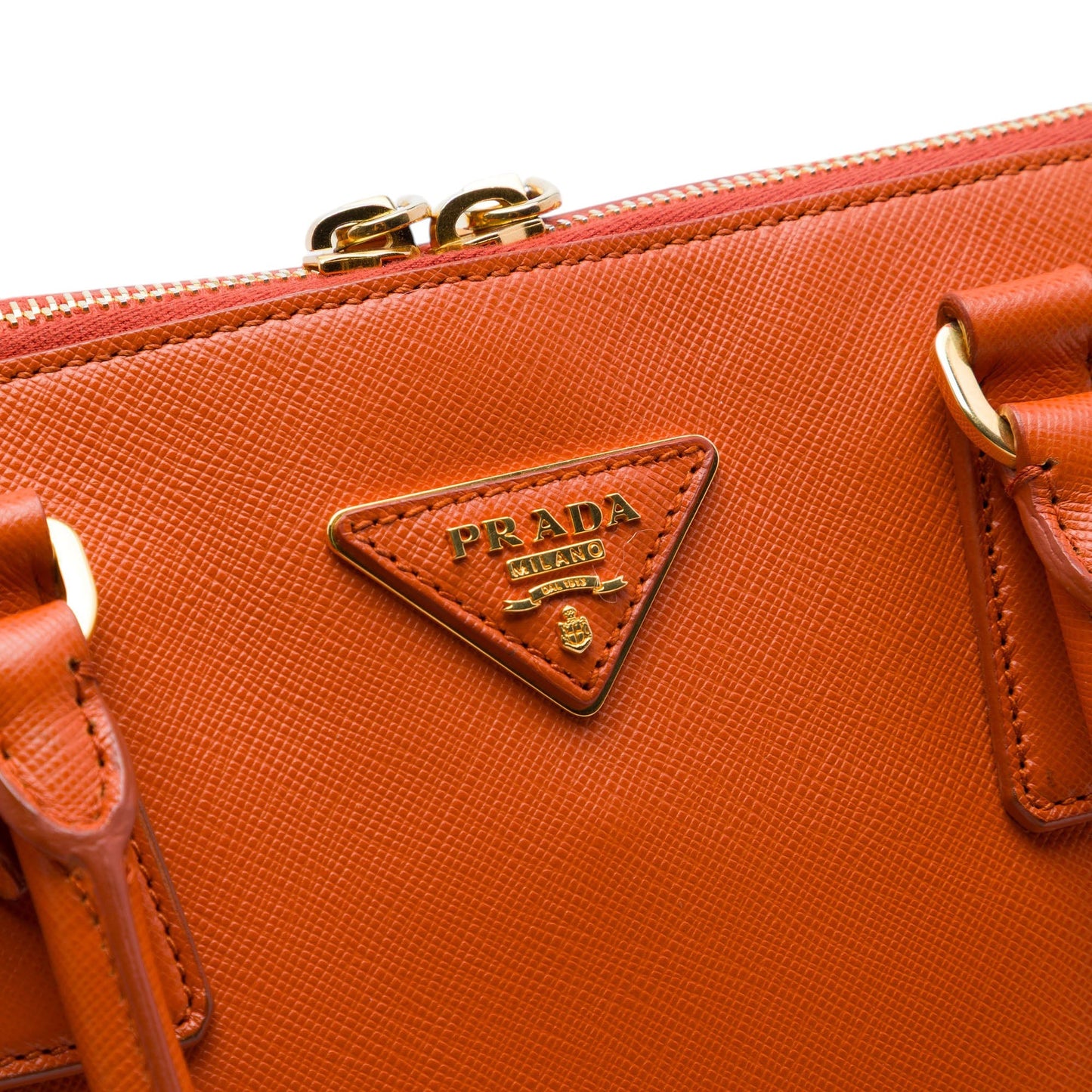 Prada Large Saffiano Lux Promenade Satchel