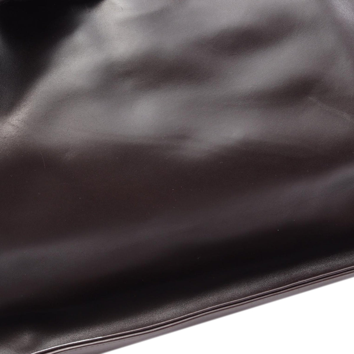 Gucci Calfskin Shoulder Bag — Brown