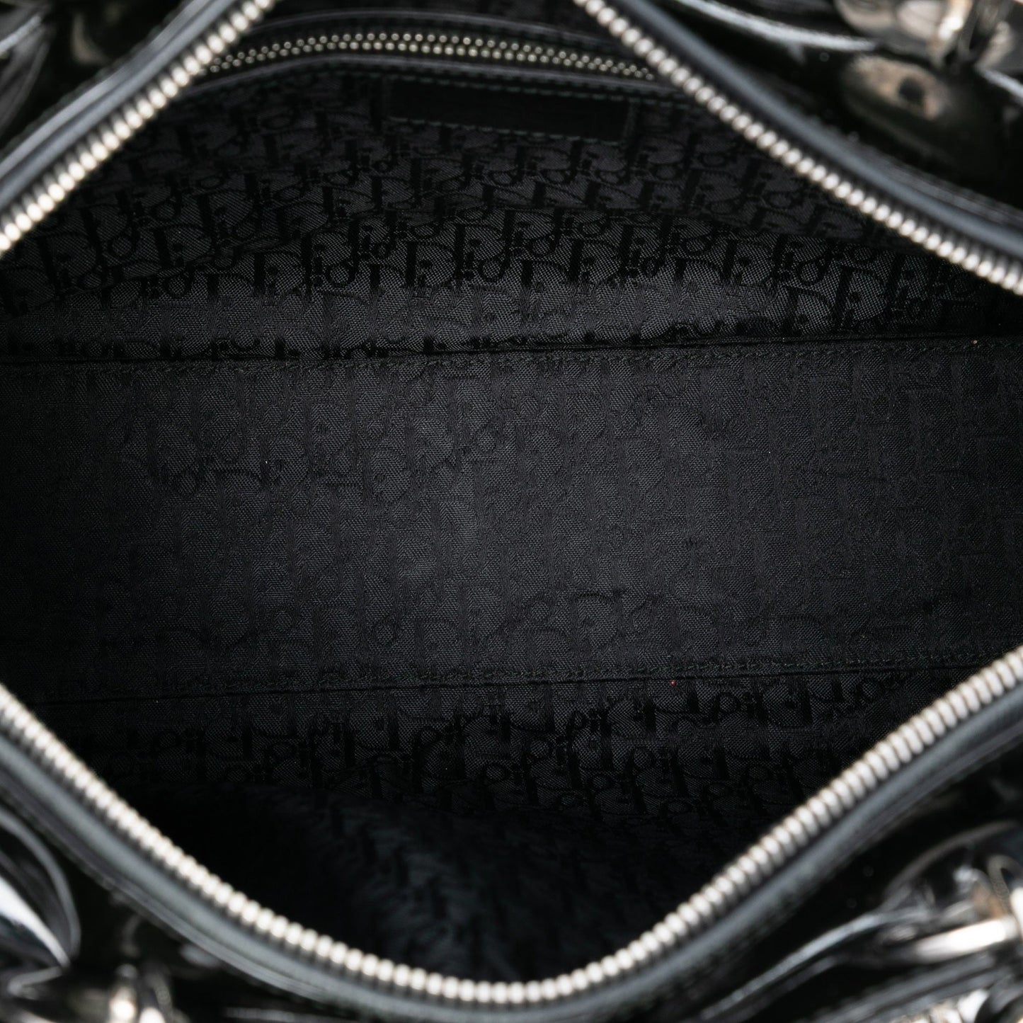 Large Patent Cannage Lady Dior