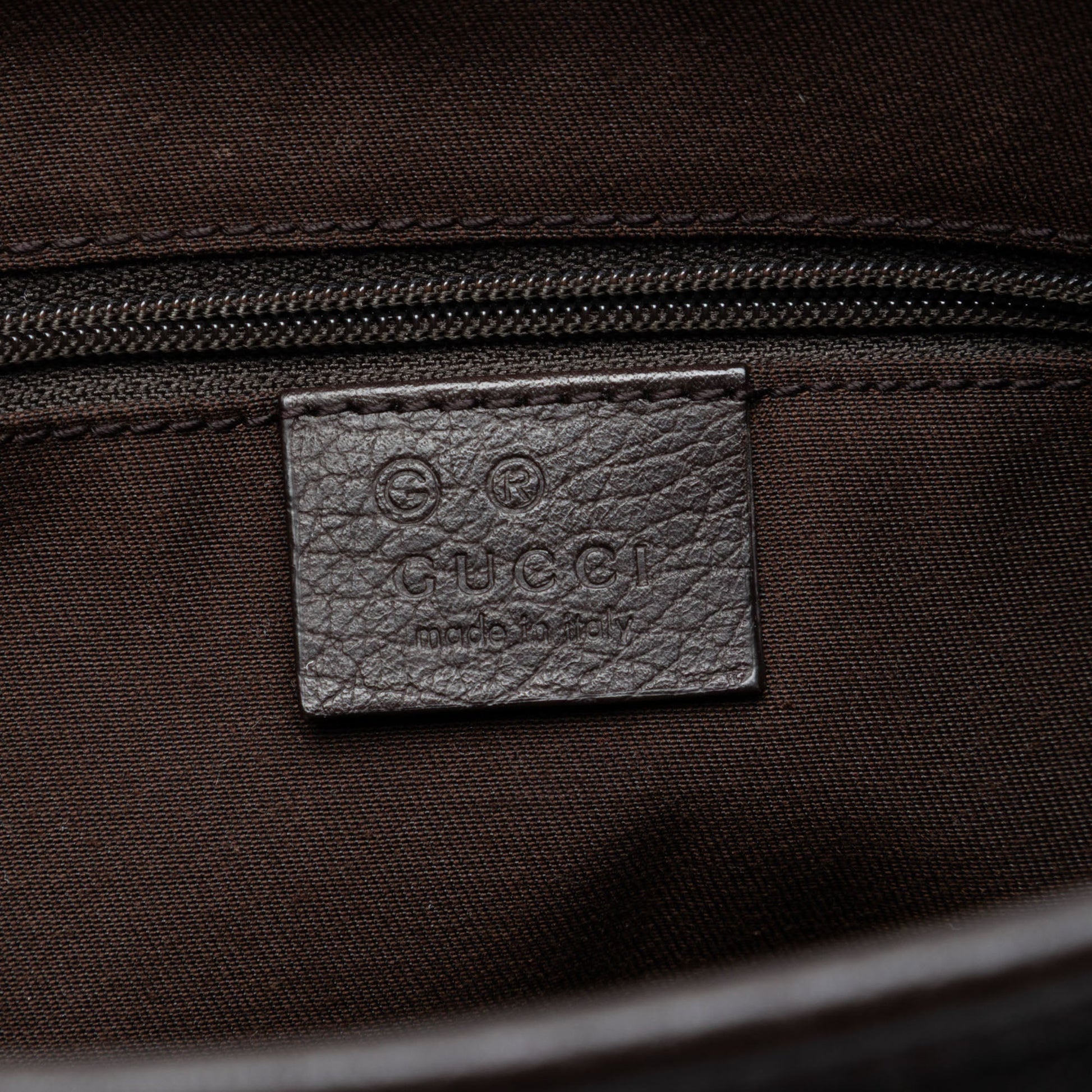Gucci GG Denim Abbey D Ring Crossbody