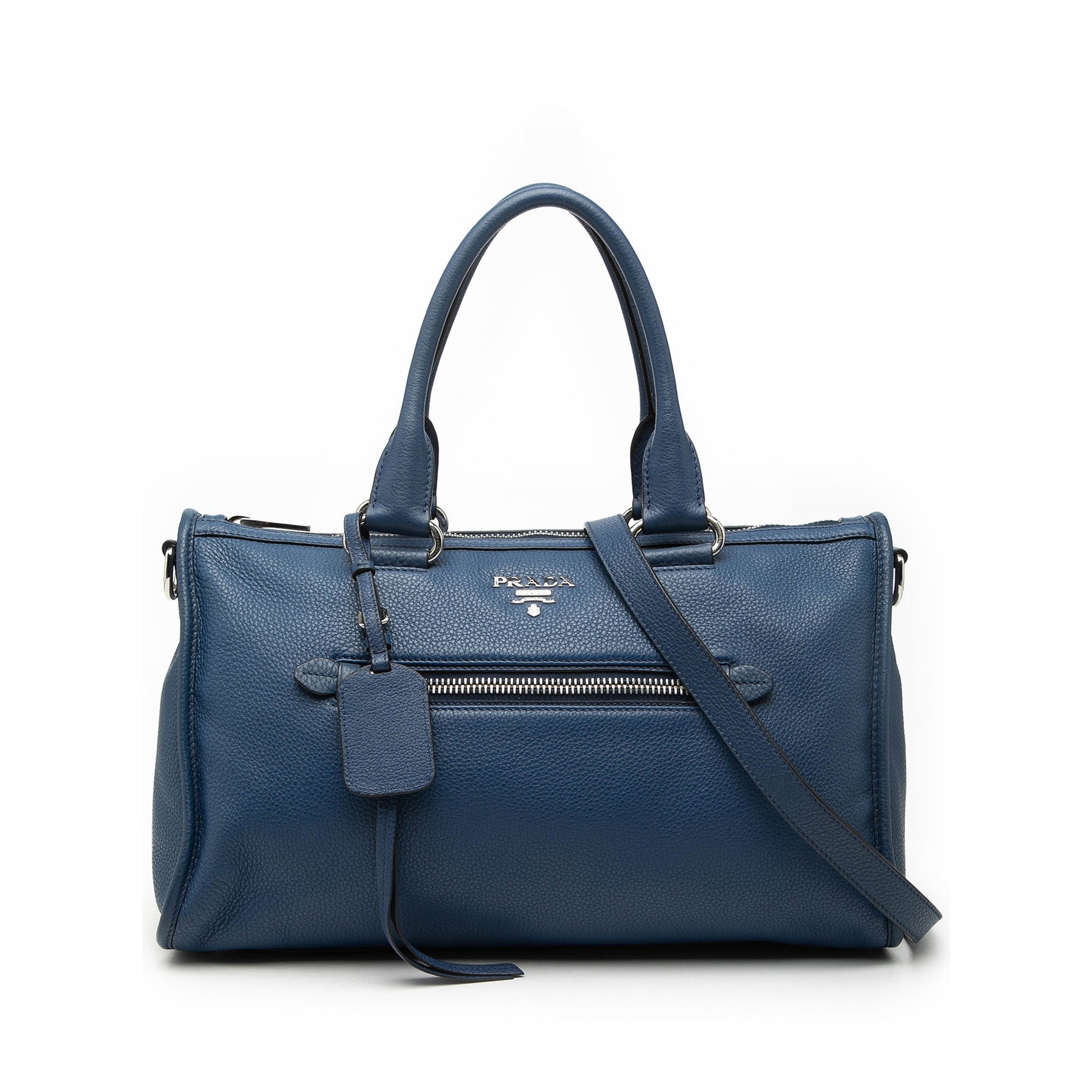 Vitello Phenix Zip Top Satchel
