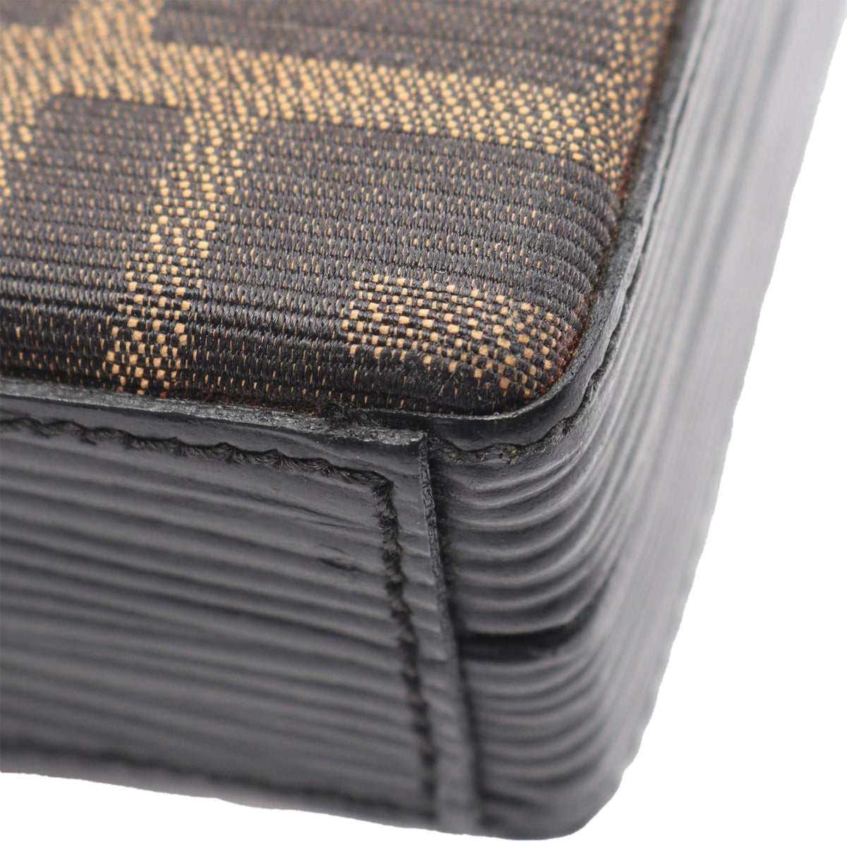 Fendi Zucca Canvas Vanity Bag — Brown