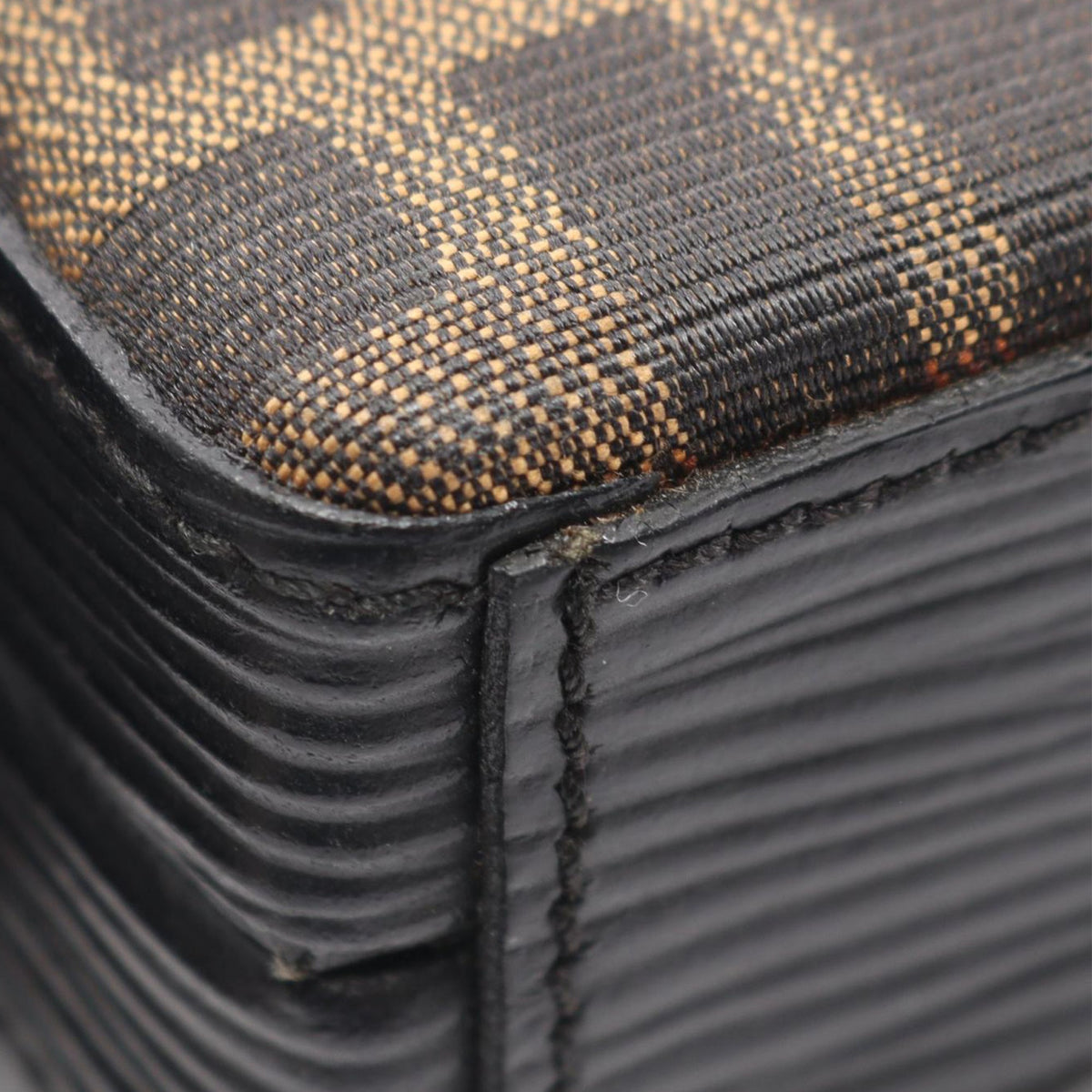 Fendi Zucca Canvas Vanity Bag — Brown