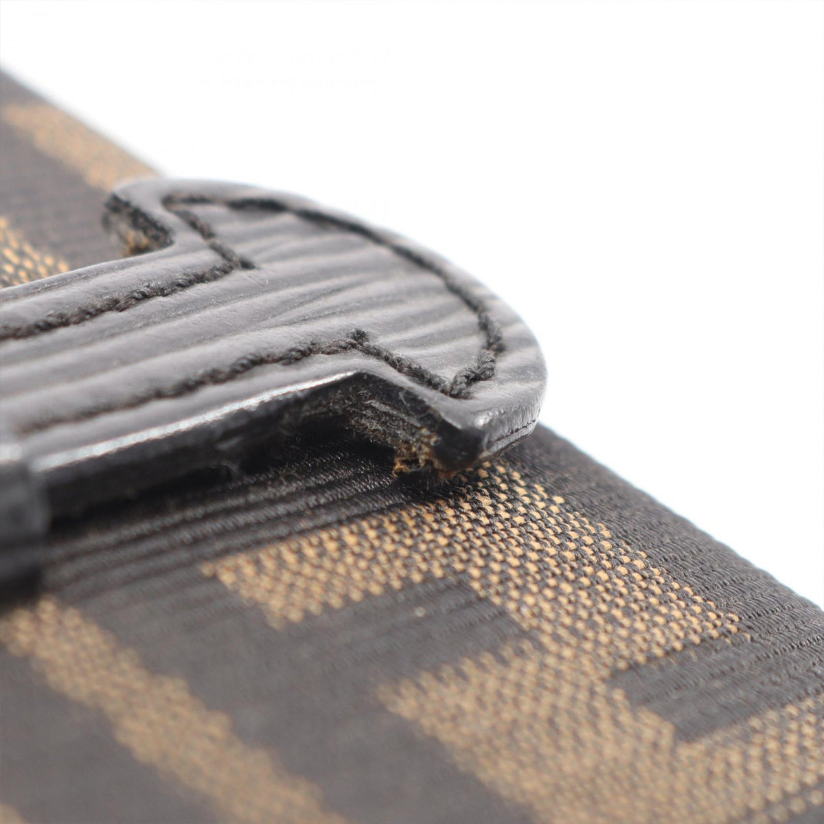 Fendi Zucca Canvas Vanity Bag — Brown