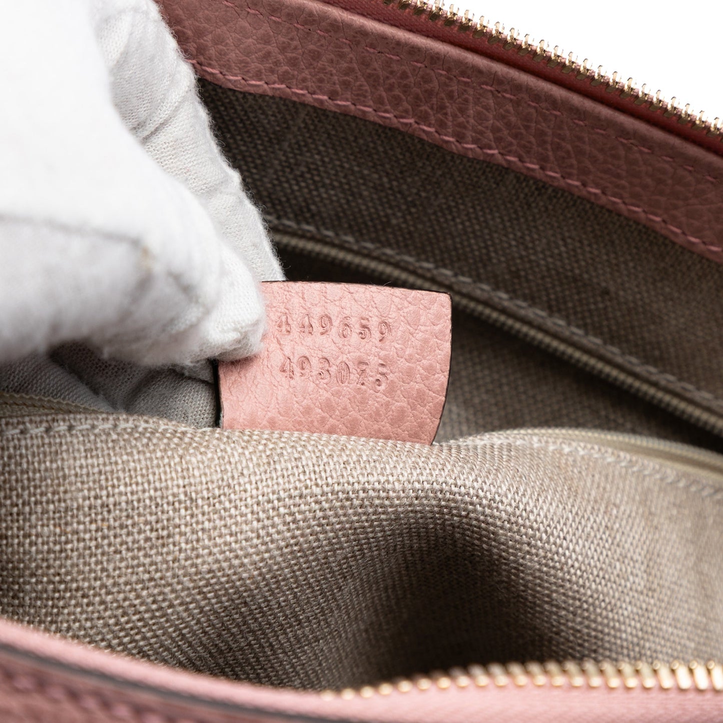 Gucci Dollar Calfskin GG Charm Satchel