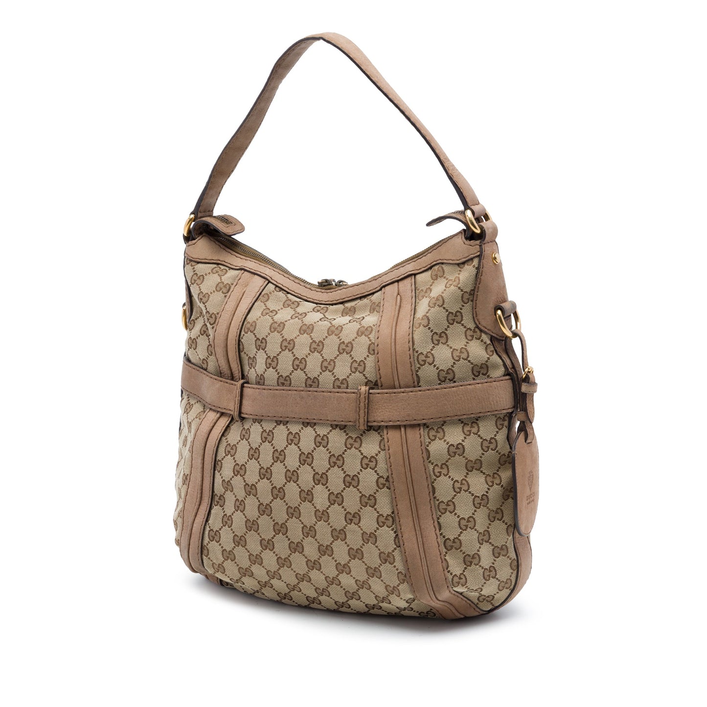 Gucci Medium GG Canvas Running Satchel
