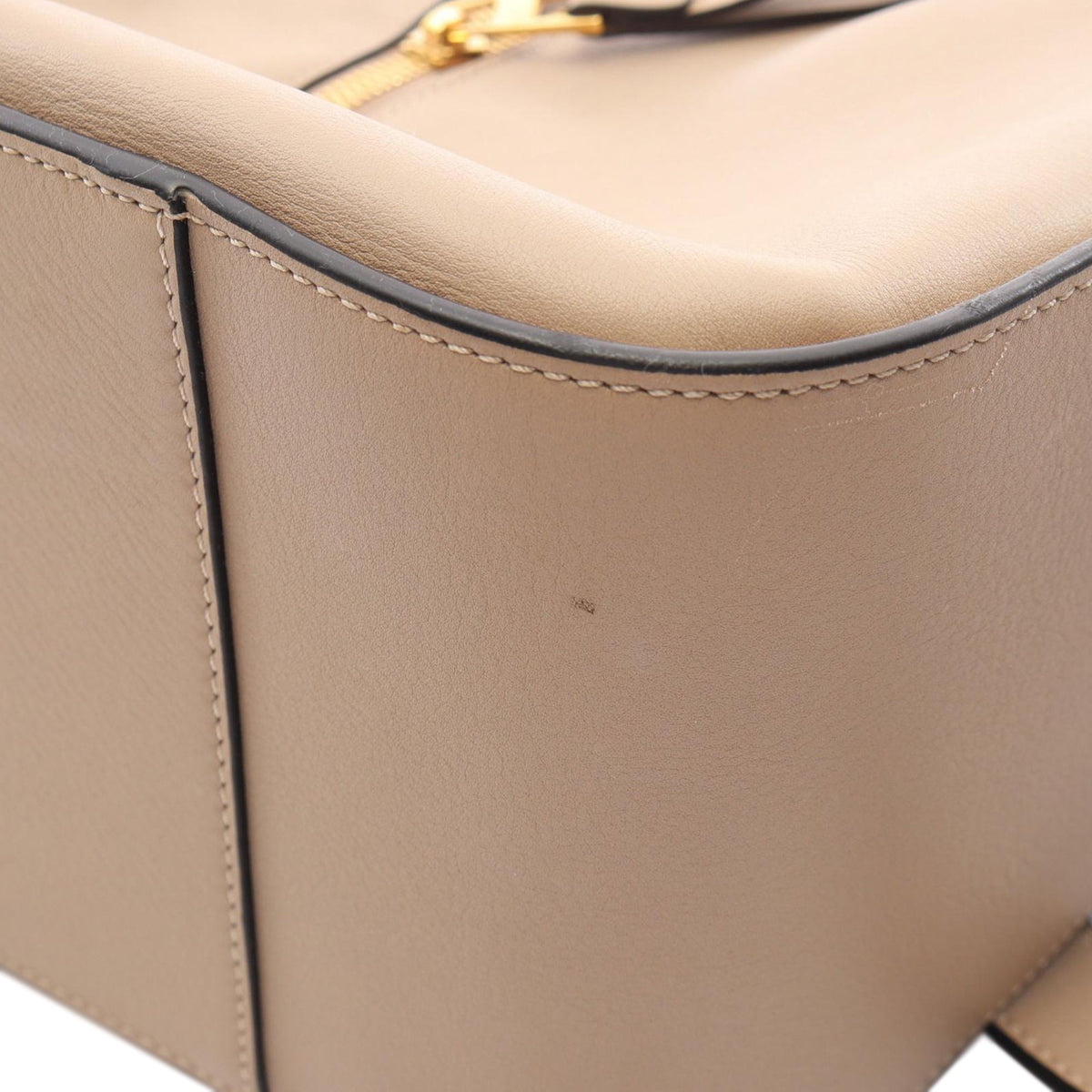 LOEWE Small Grained Calfskin Drawstring Hammock Bag