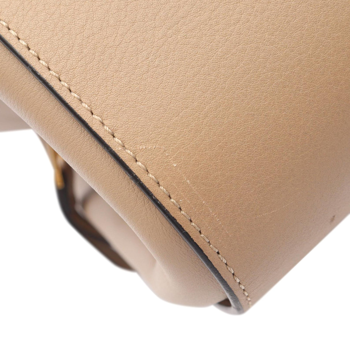 LOEWE Small Grained Calfskin Drawstring Hammock Bag