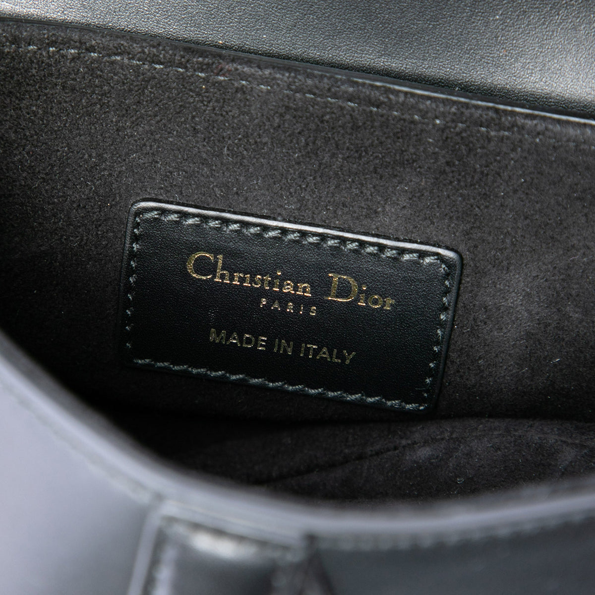 Dior Mini Smooth Calfskin Saddle Bag