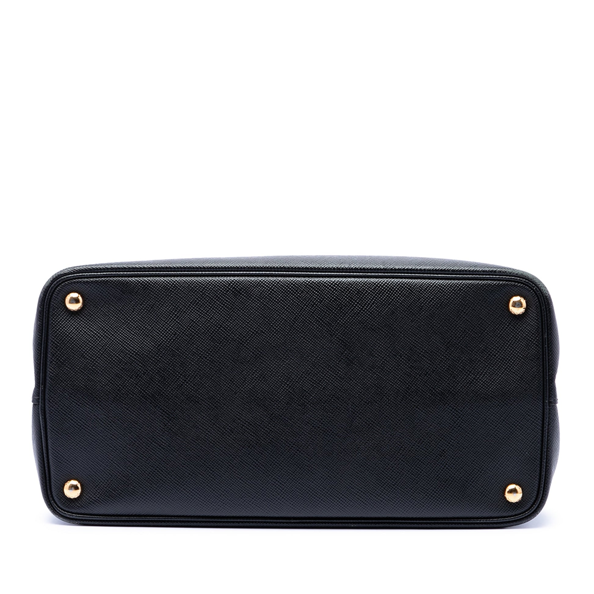 Prada Medium Saffiano Cuir Double Satchel