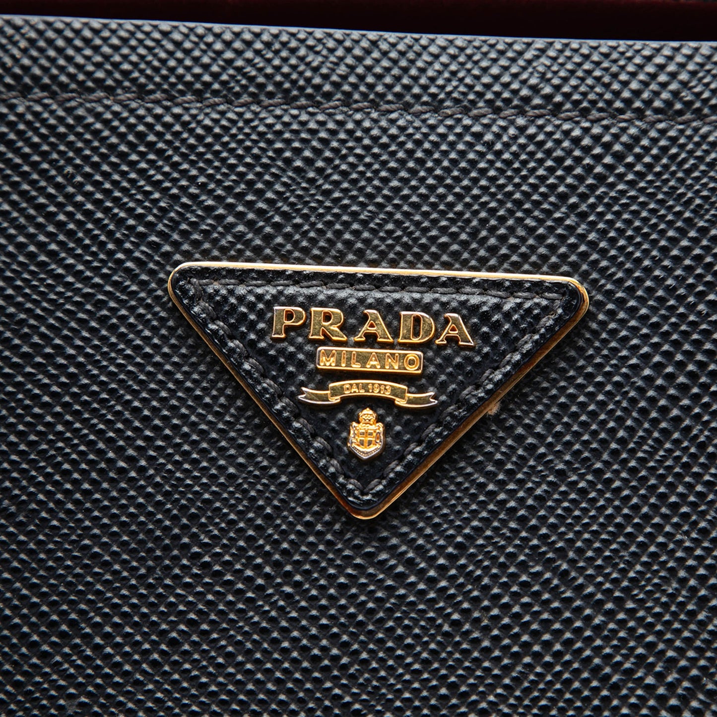 Prada Medium Saffiano Cuir Double Satchel