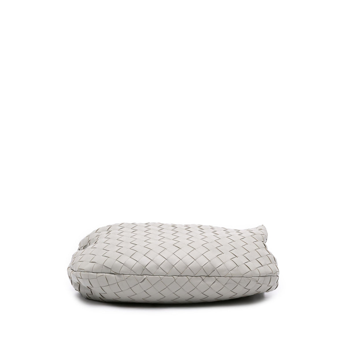 Bottega Veneta Teen Nappa Intrecciato Jodie — Gray