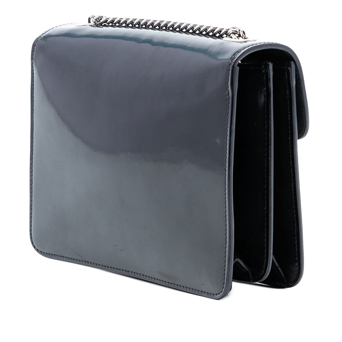 Gucci Small Polished Calfskin Interlocking G Dollar Crossbody