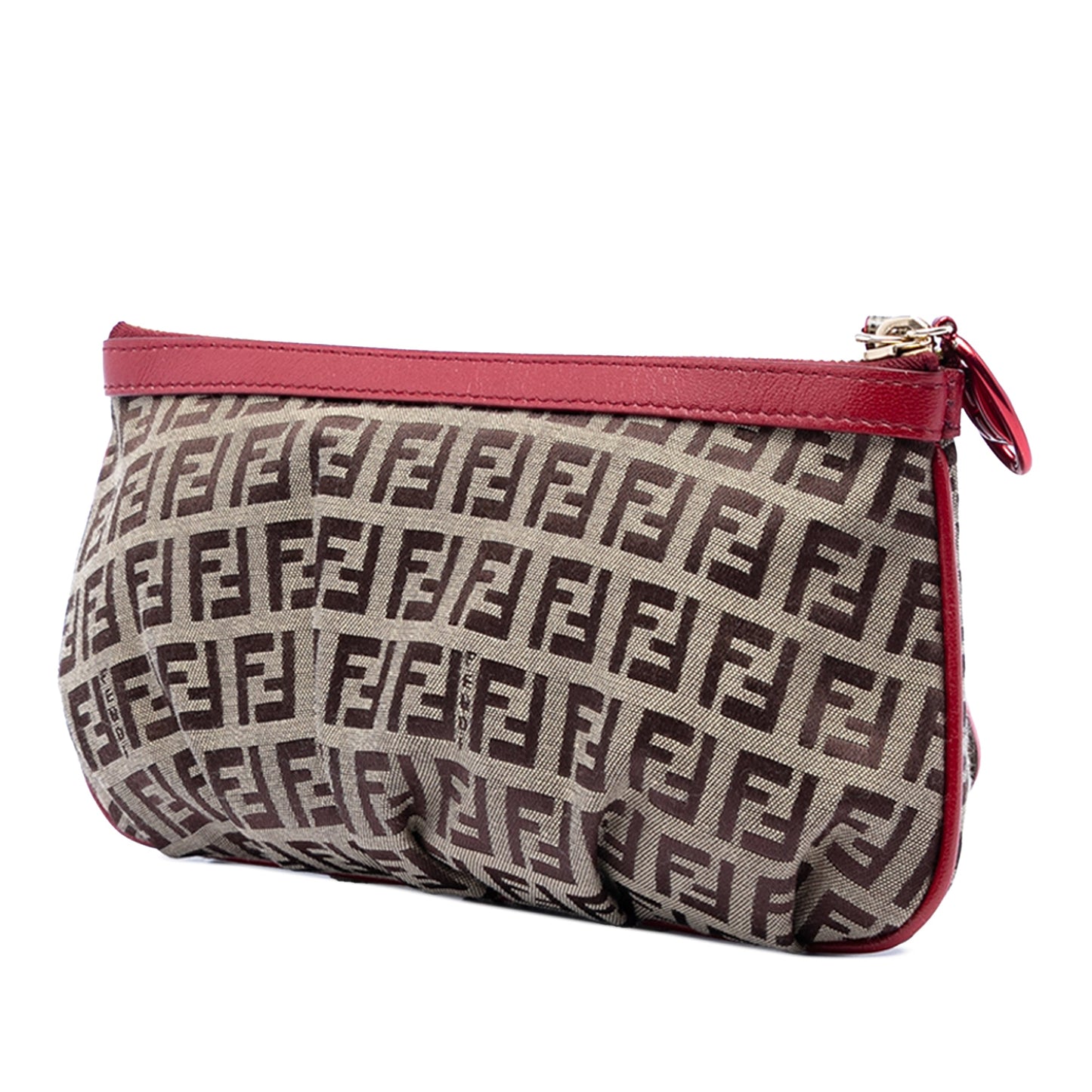 Fendi Zucchino Canvas Clutch