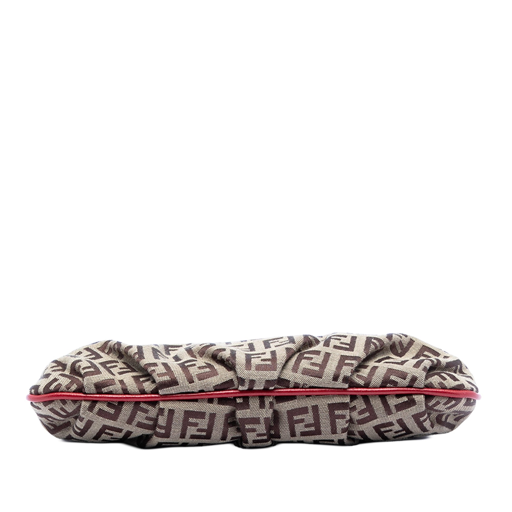 Fendi Zucchino Canvas Clutch