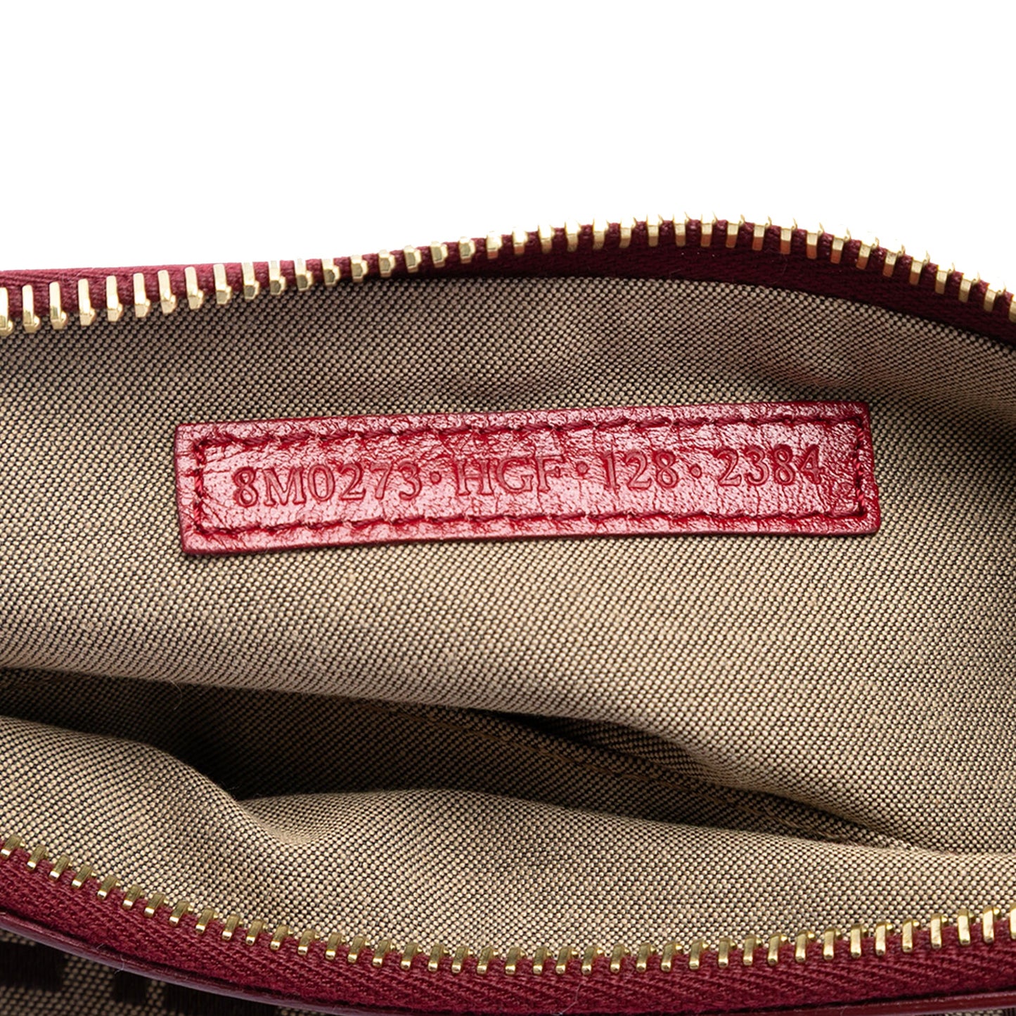 Fendi Zucchino Canvas Clutch