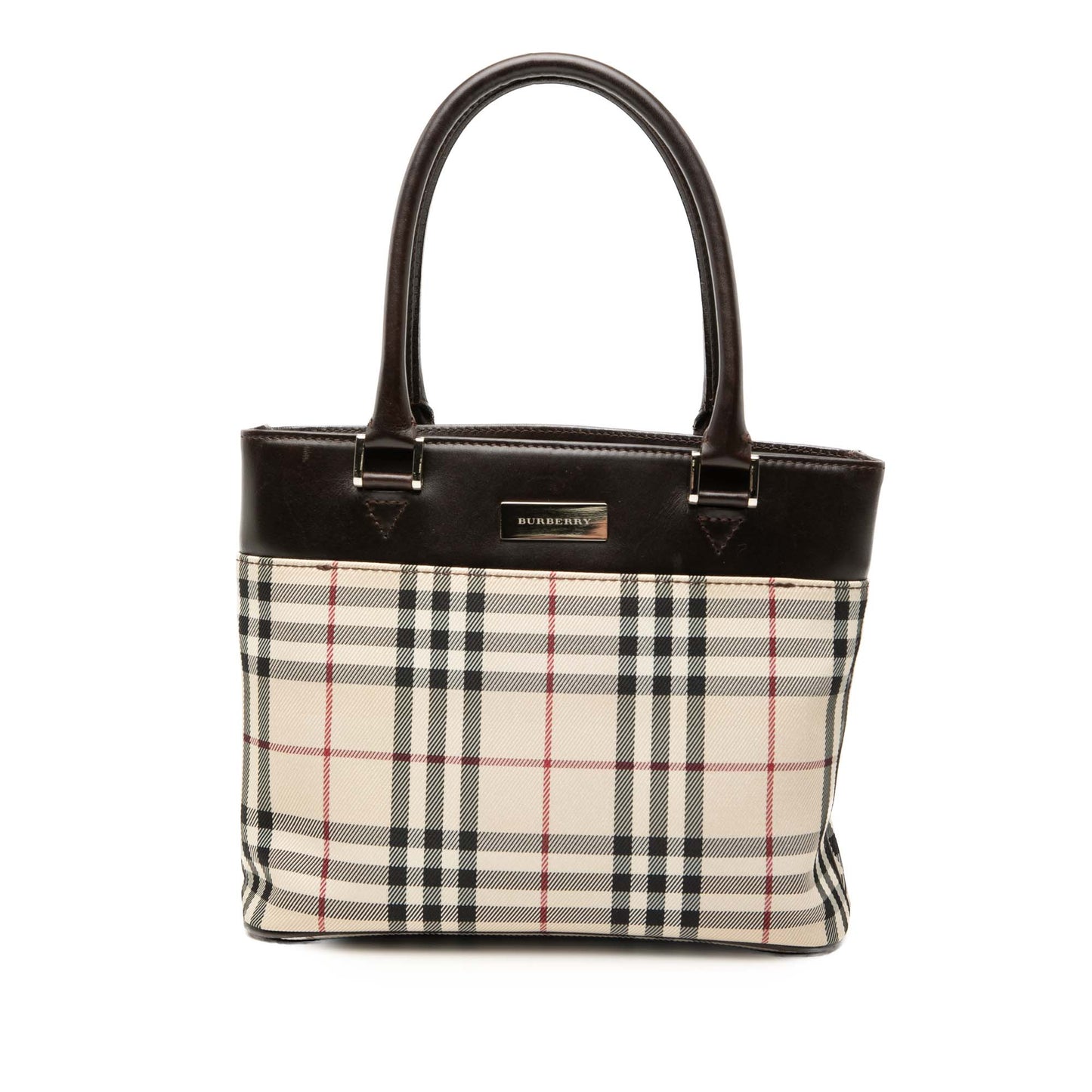 Burberry House Check Canvas Tote