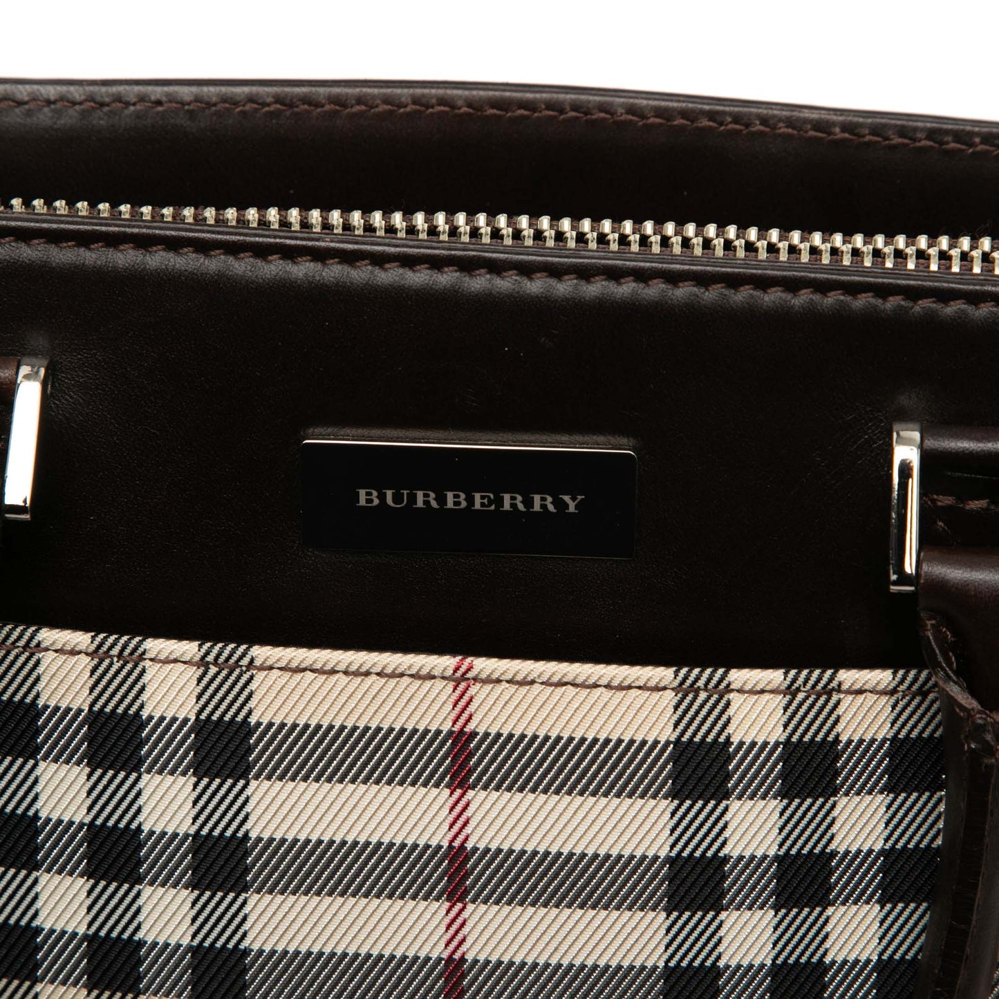 Burberry House Check Canvas Tote