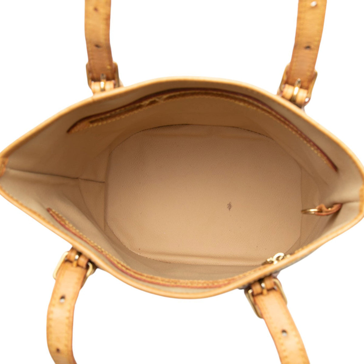 Louis Vuitton Monogram Petit Bucket — Brown