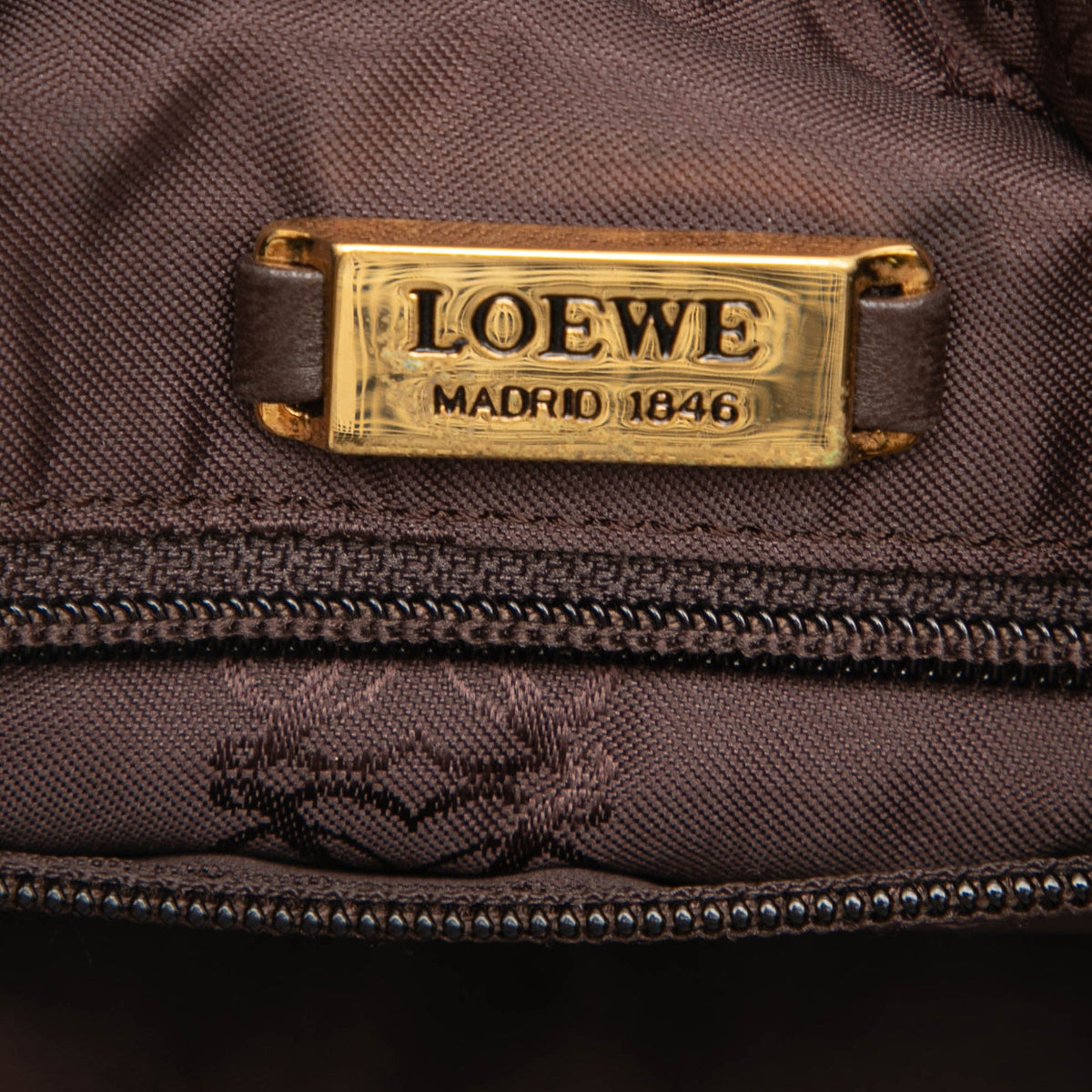 LOEWE Nappa Anagram Shoulder Bag