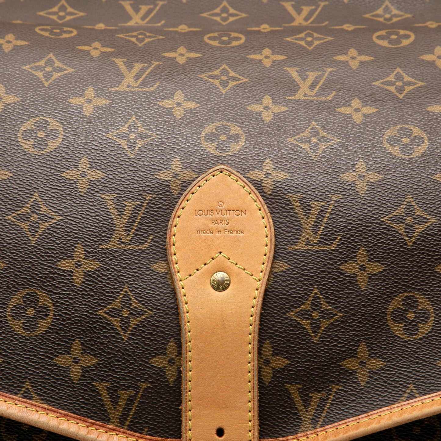 Louis Vuitton Monogram Sac Chasse Hunting Bag