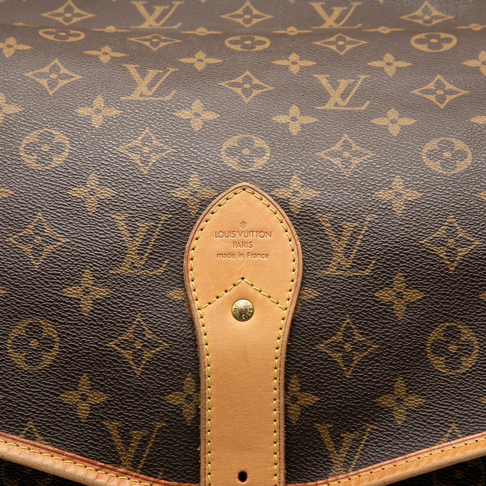 Louis Vuitton Monogram Sac Chasse Hunting Bag