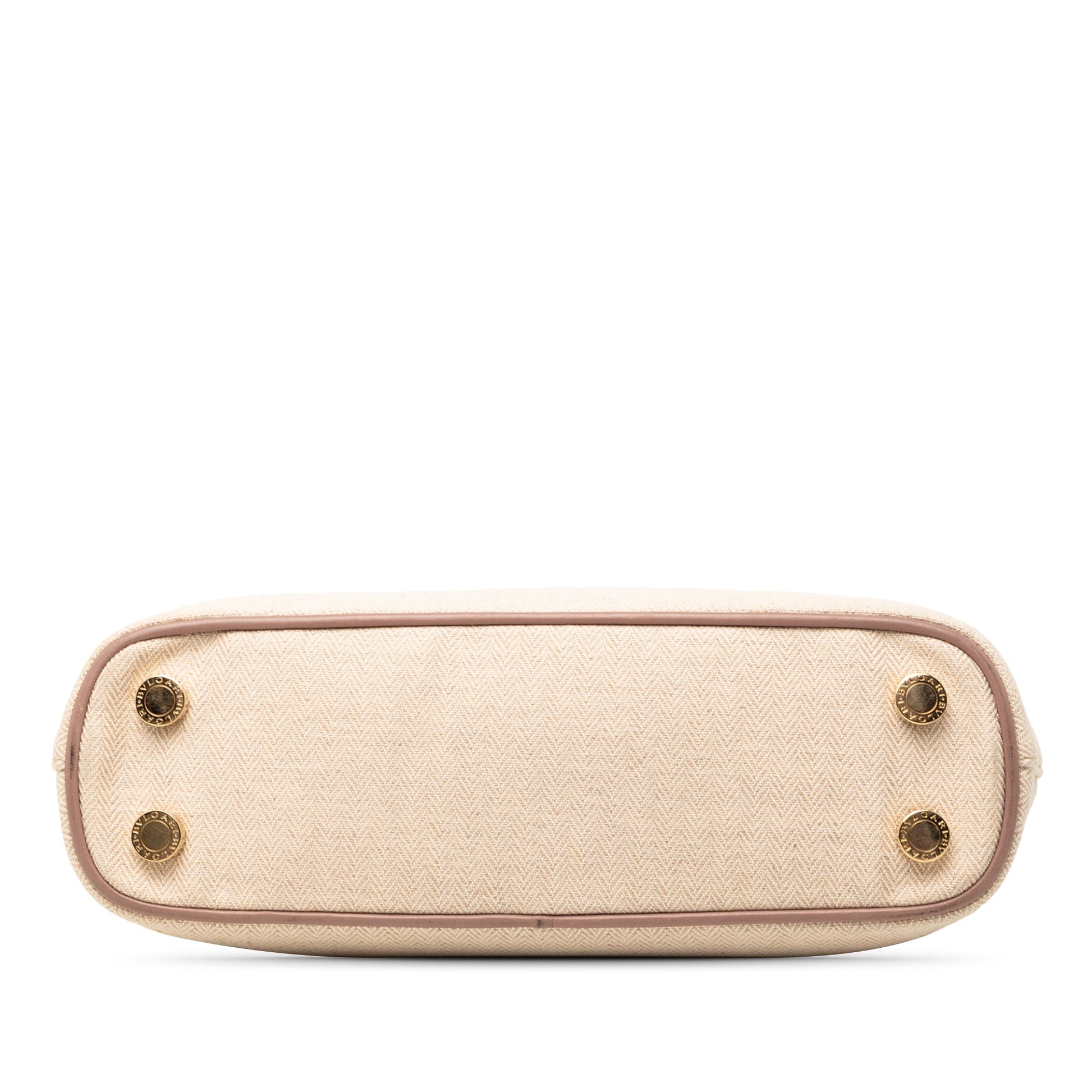 Bvlgari Canvas Isabella Rossellini Satchel
