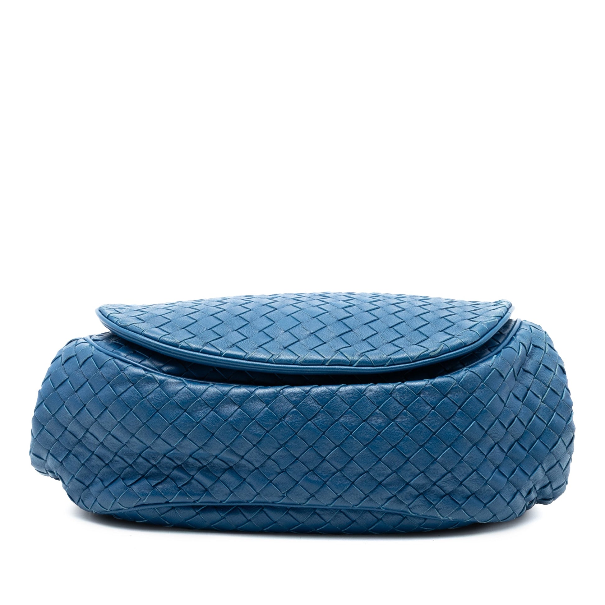 Bottega Veneta Nappa Intrecciato Flap Crossbody