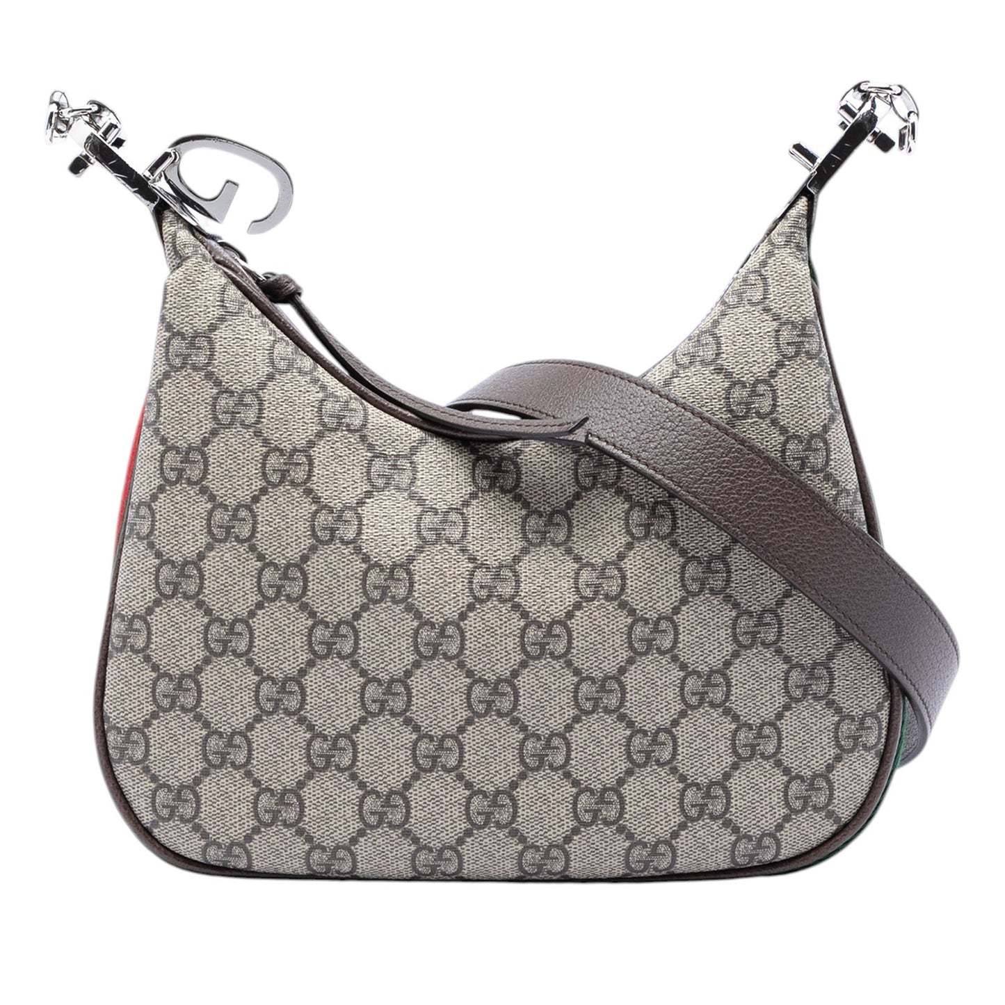 Gucci Small GG Supreme Web Attache Crossbody