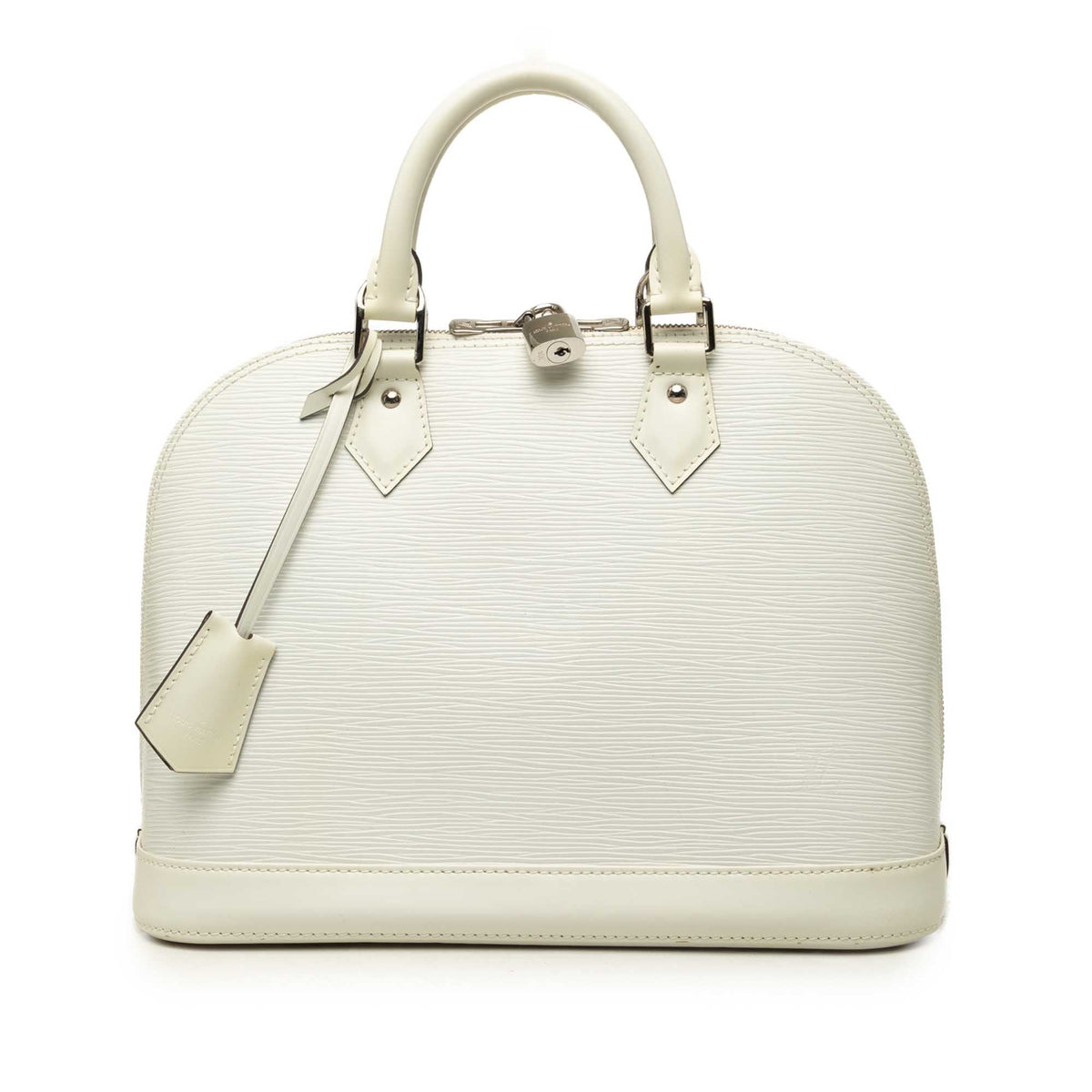 Louis Vuitton Epi Alma PM — White