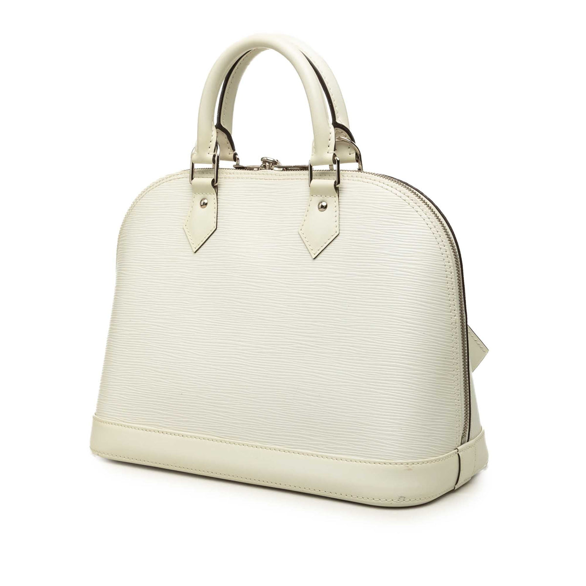 Louis Vuitton Epi Alma PM — White