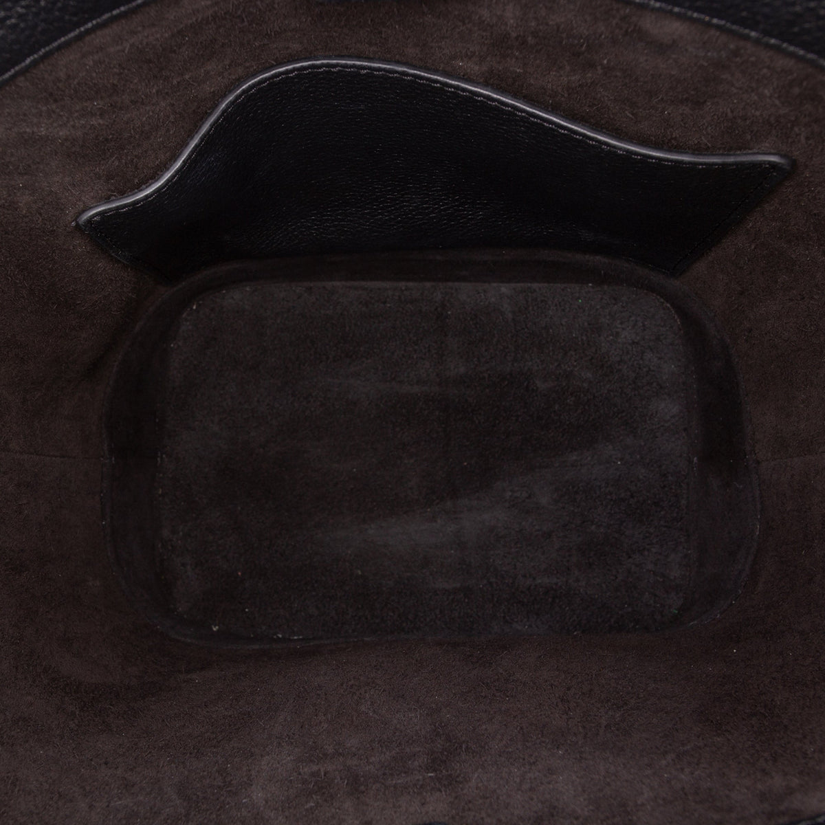 Celine Small Calfskin Cuir Triomphe Bucket Bag