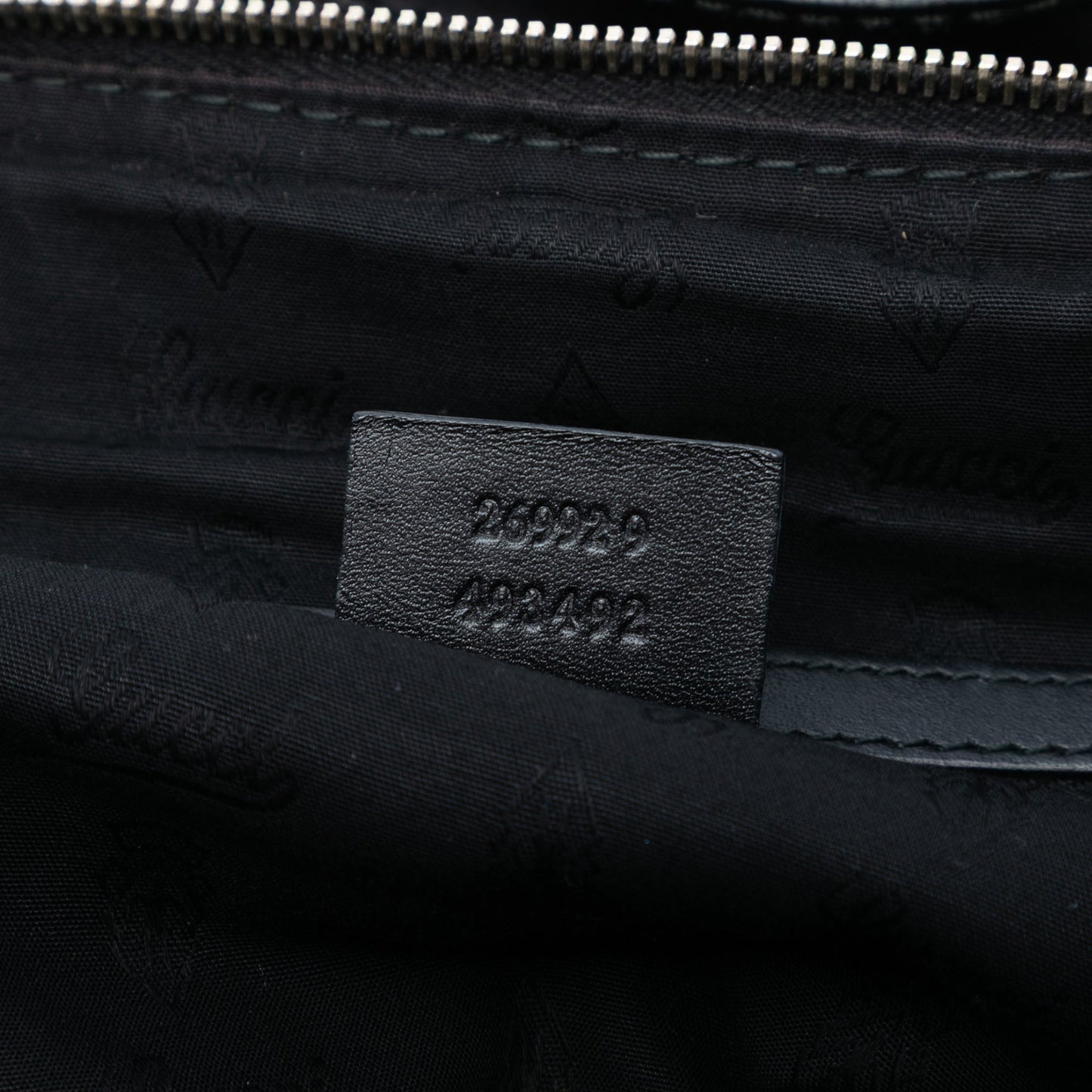Diamante Canvas Bridle Satchel