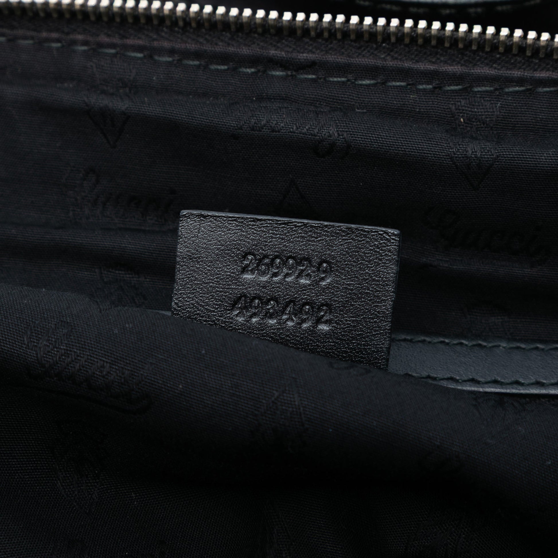 Diamante Canvas Bridle Satchel