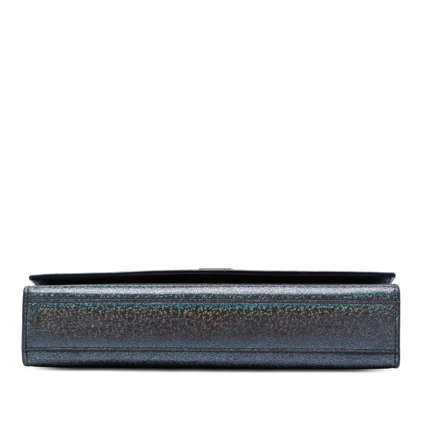 Saint Laurent Medium Glitter Leather Monogram Kate Crossbody