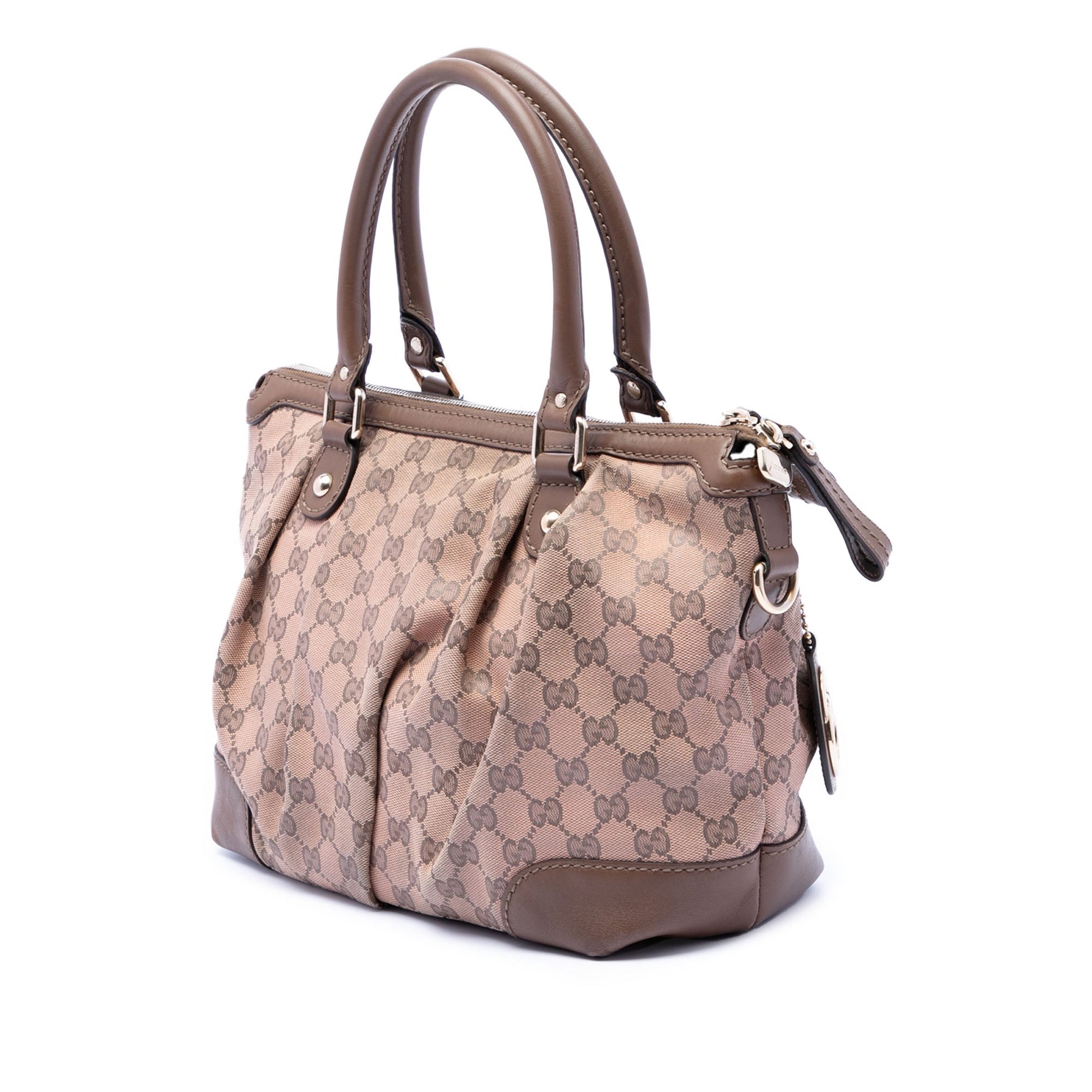Gucci GG Canvas Sukey Satchel