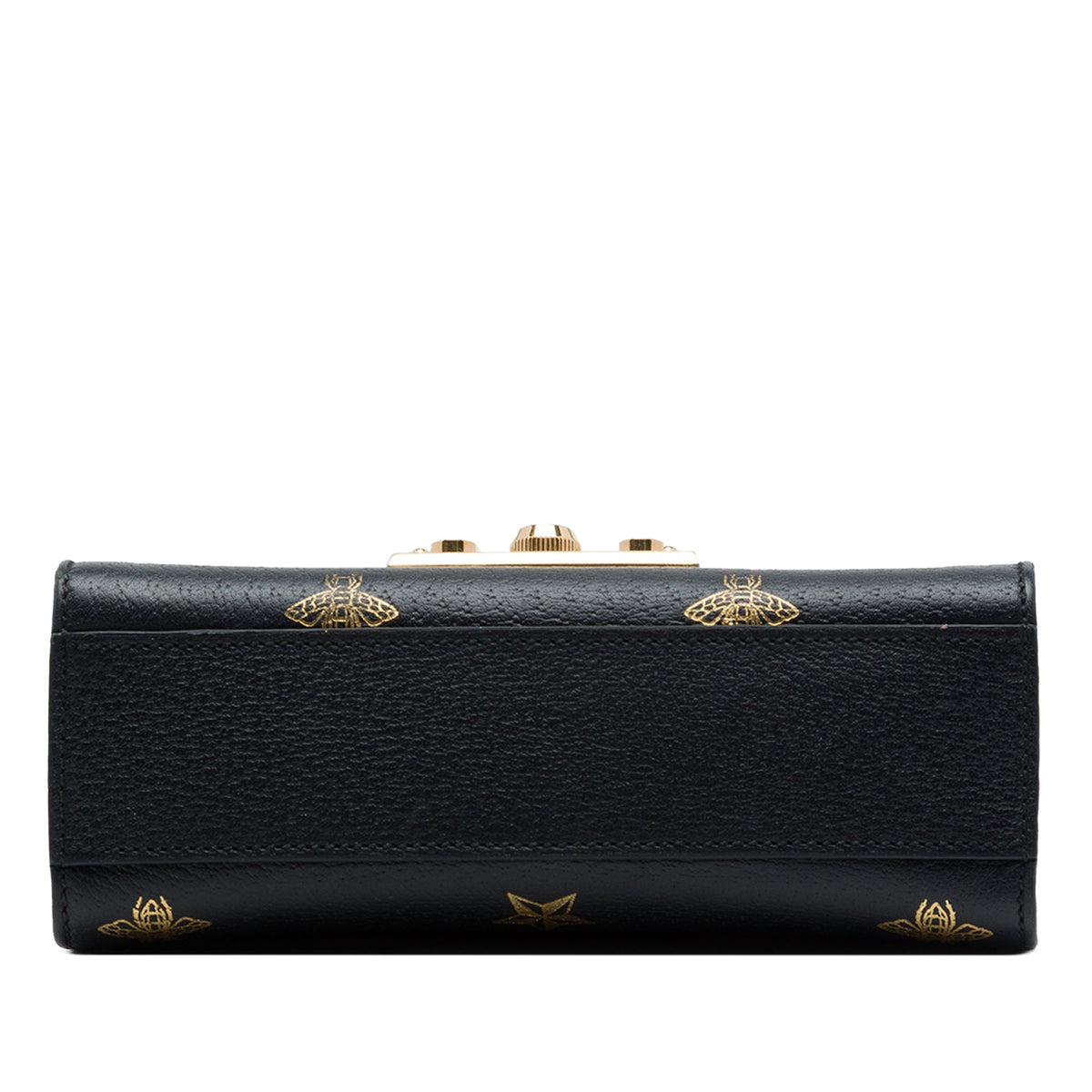 Gucci Small Calfskin Bee Star Padlock Crossbody