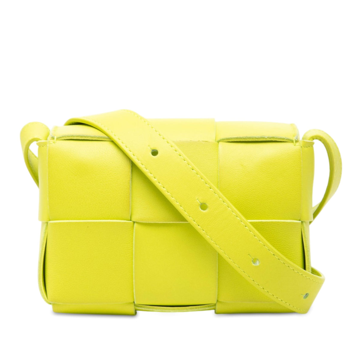 Bottega Veneta Candy Nappa Intrecciato Cassette Crossbody