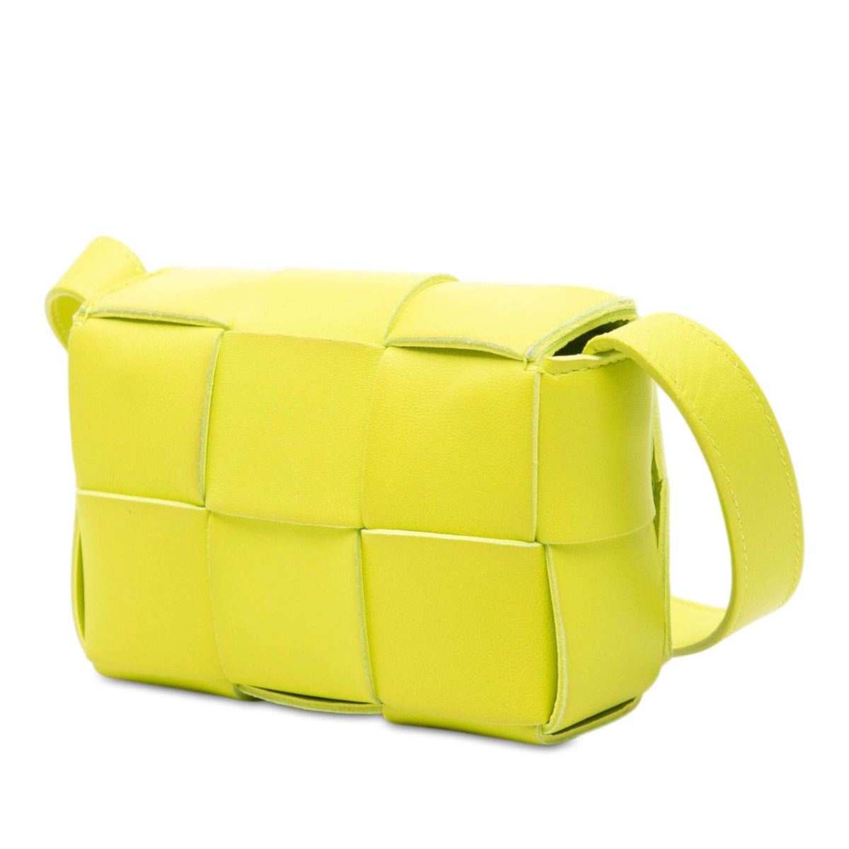 Bottega Veneta Candy Nappa Intrecciato Cassette Crossbody