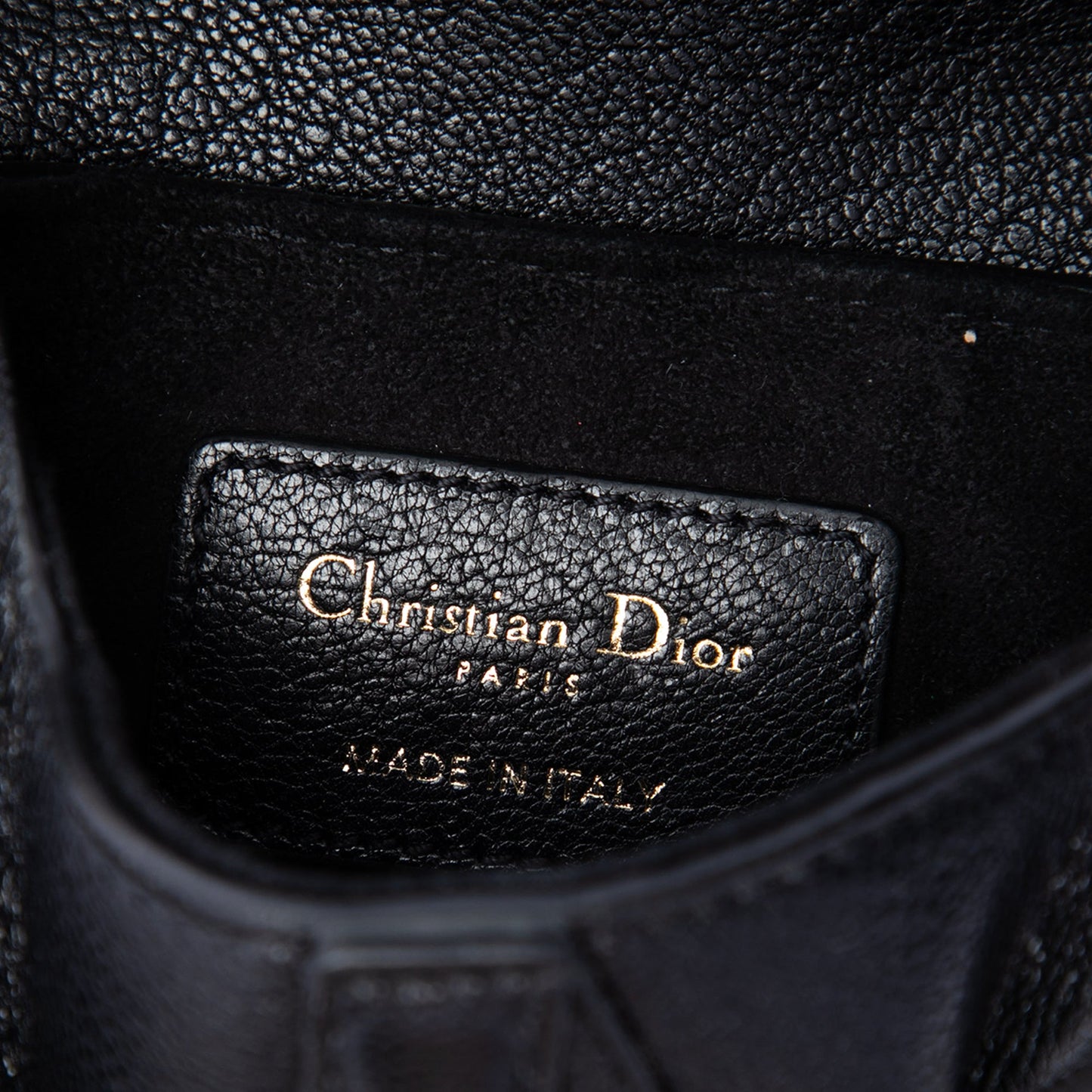 Dior Micro Goatskin Saddle