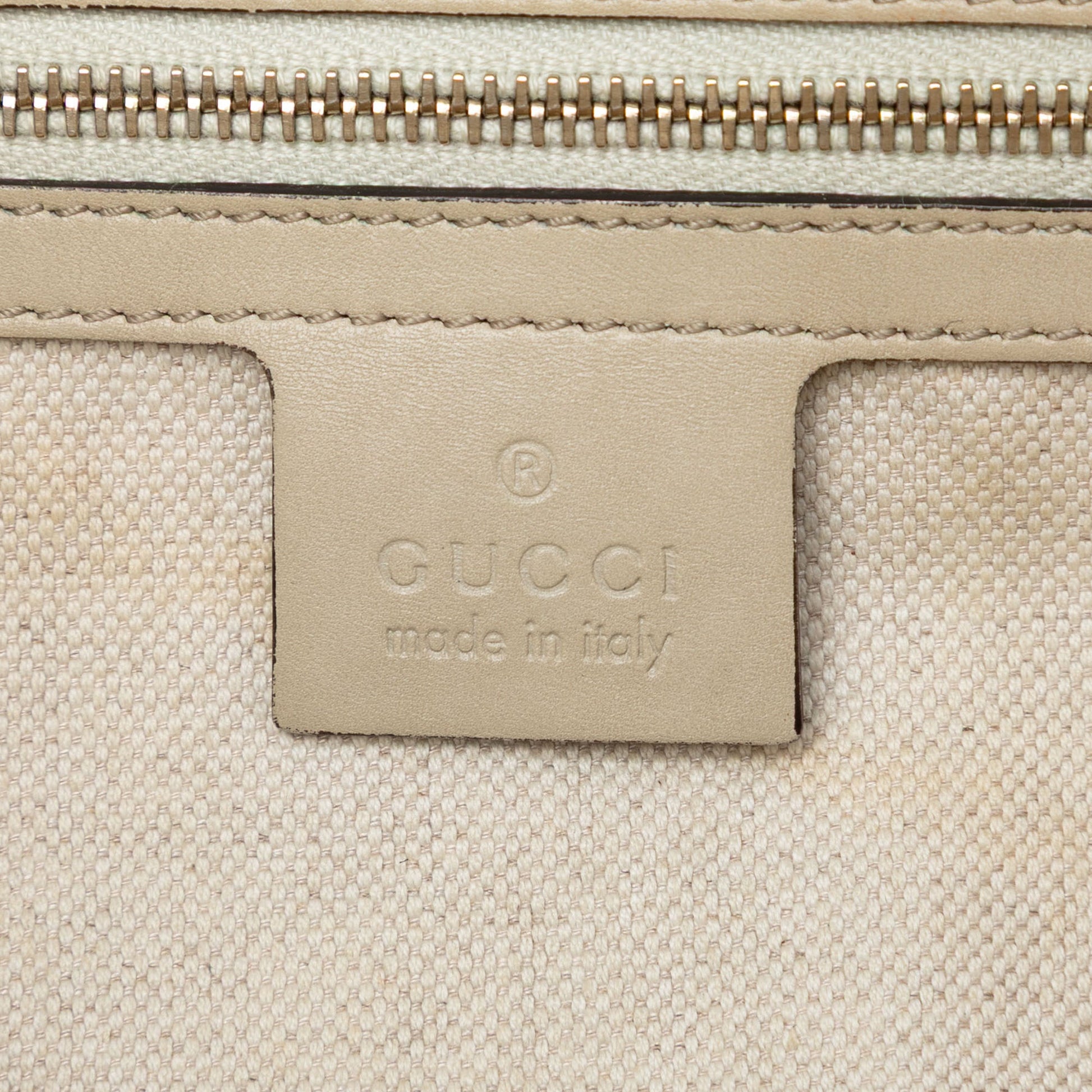 Gucci GG Canvas Web Mayfair Tote