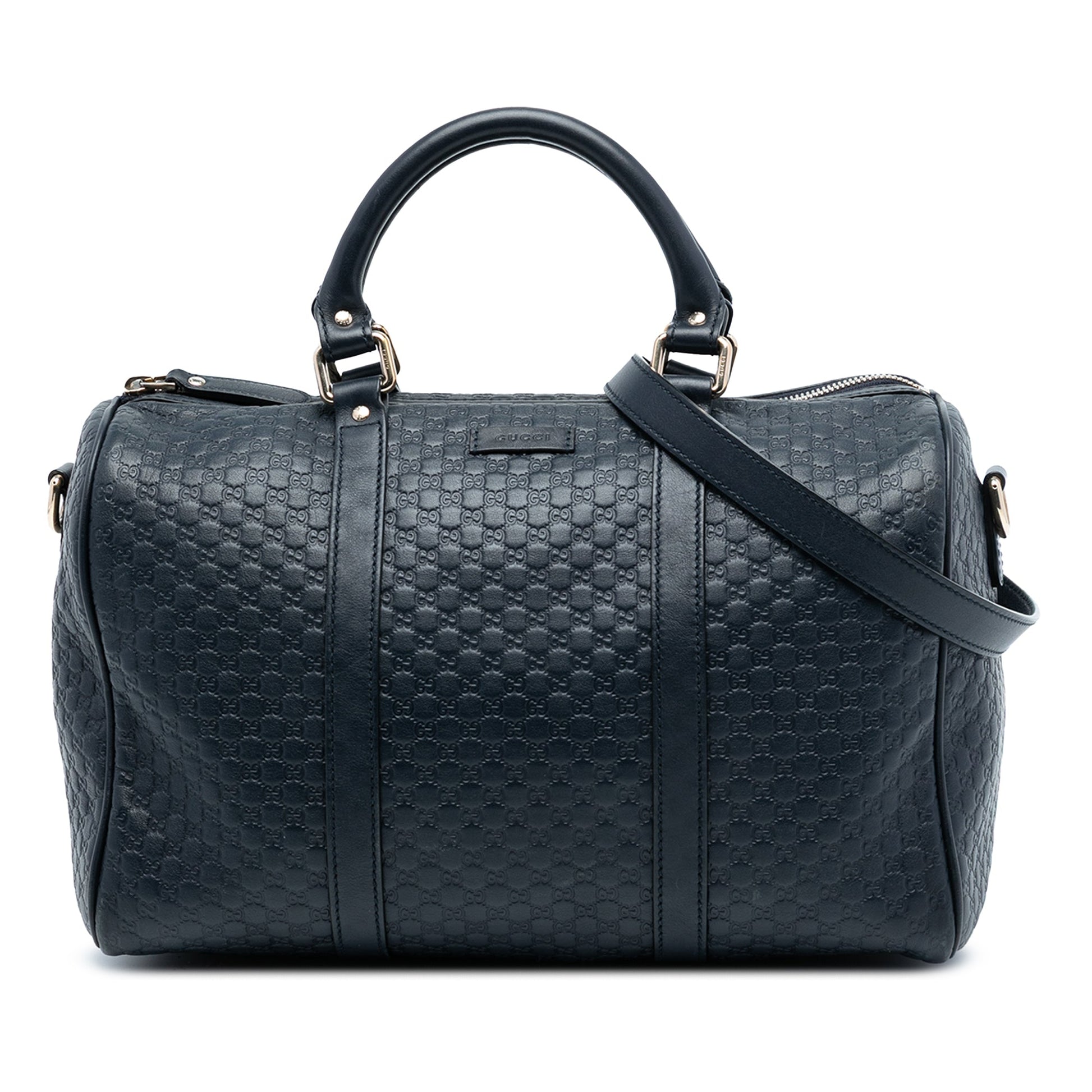 Gucci Medium Microguccissima Boston Bag